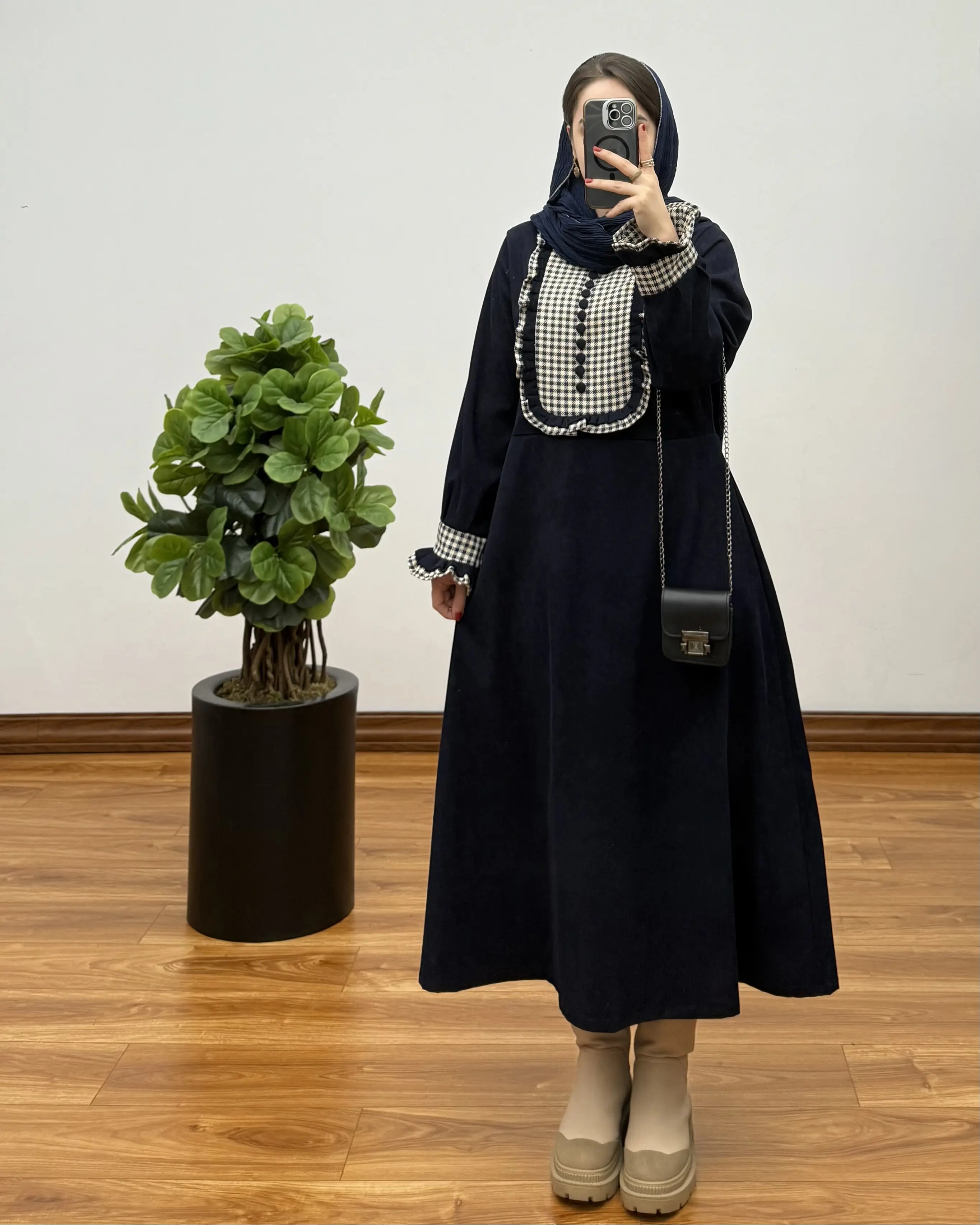 پیراهن مانتویی مهردخت