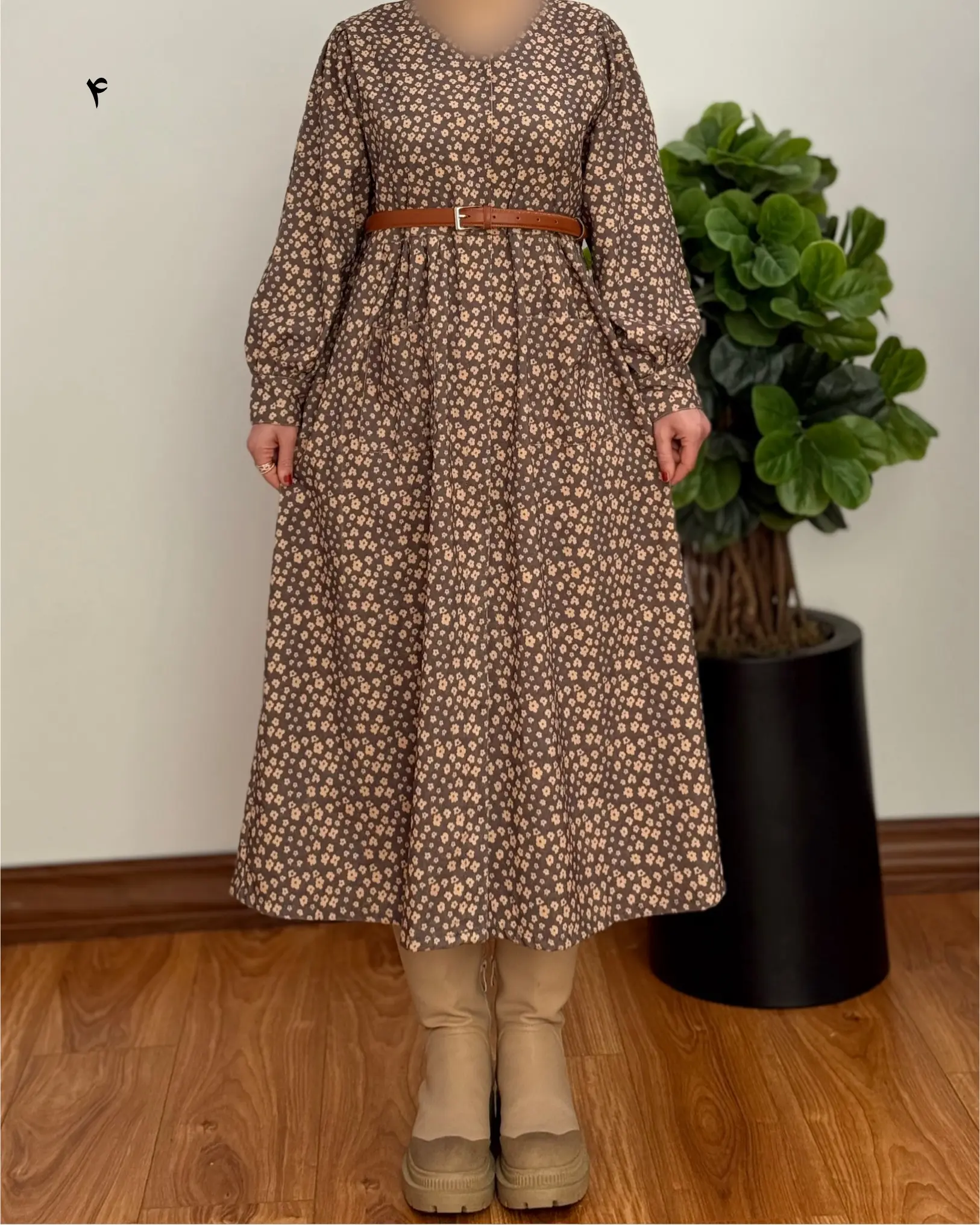 پیراهن مانتویی نورا ۲