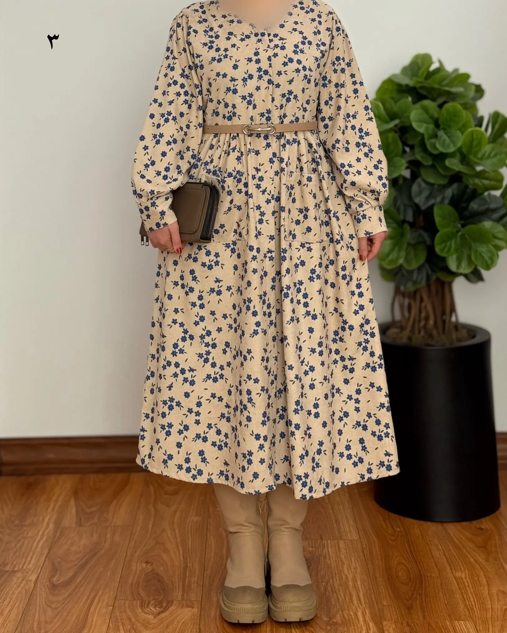 پیراهن مانتویی نورا ۲