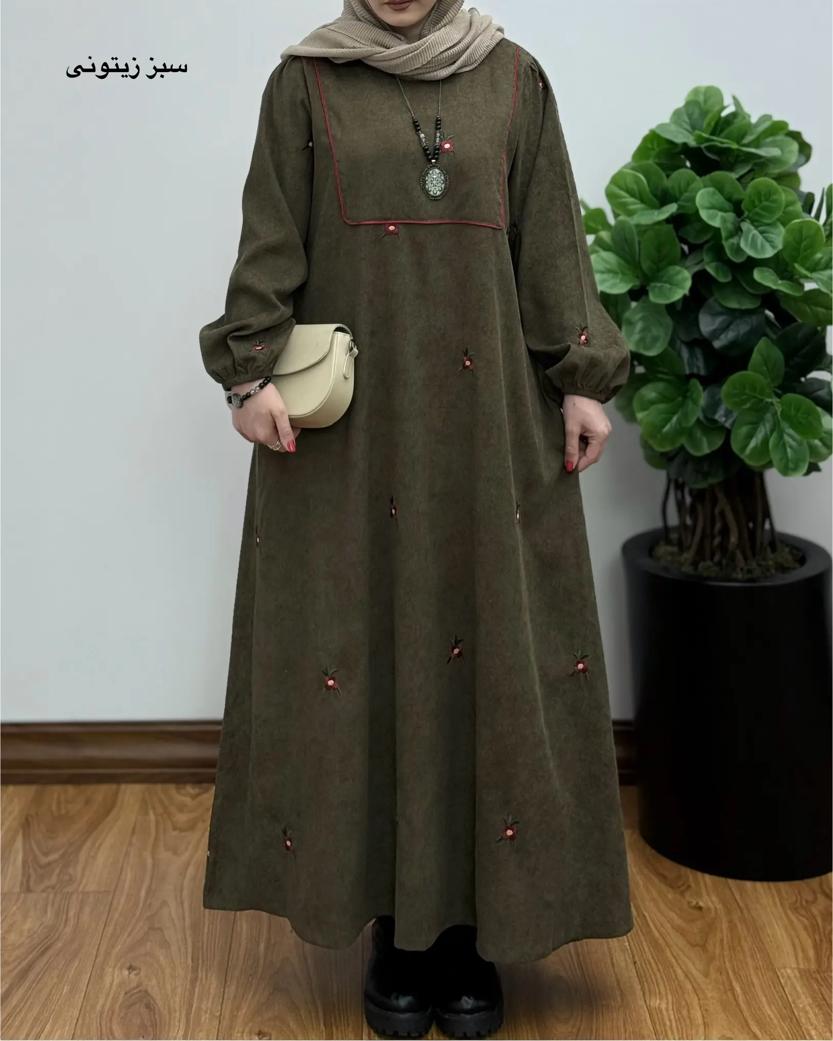 پیراهن مانتویی مزونی ترنم ۲