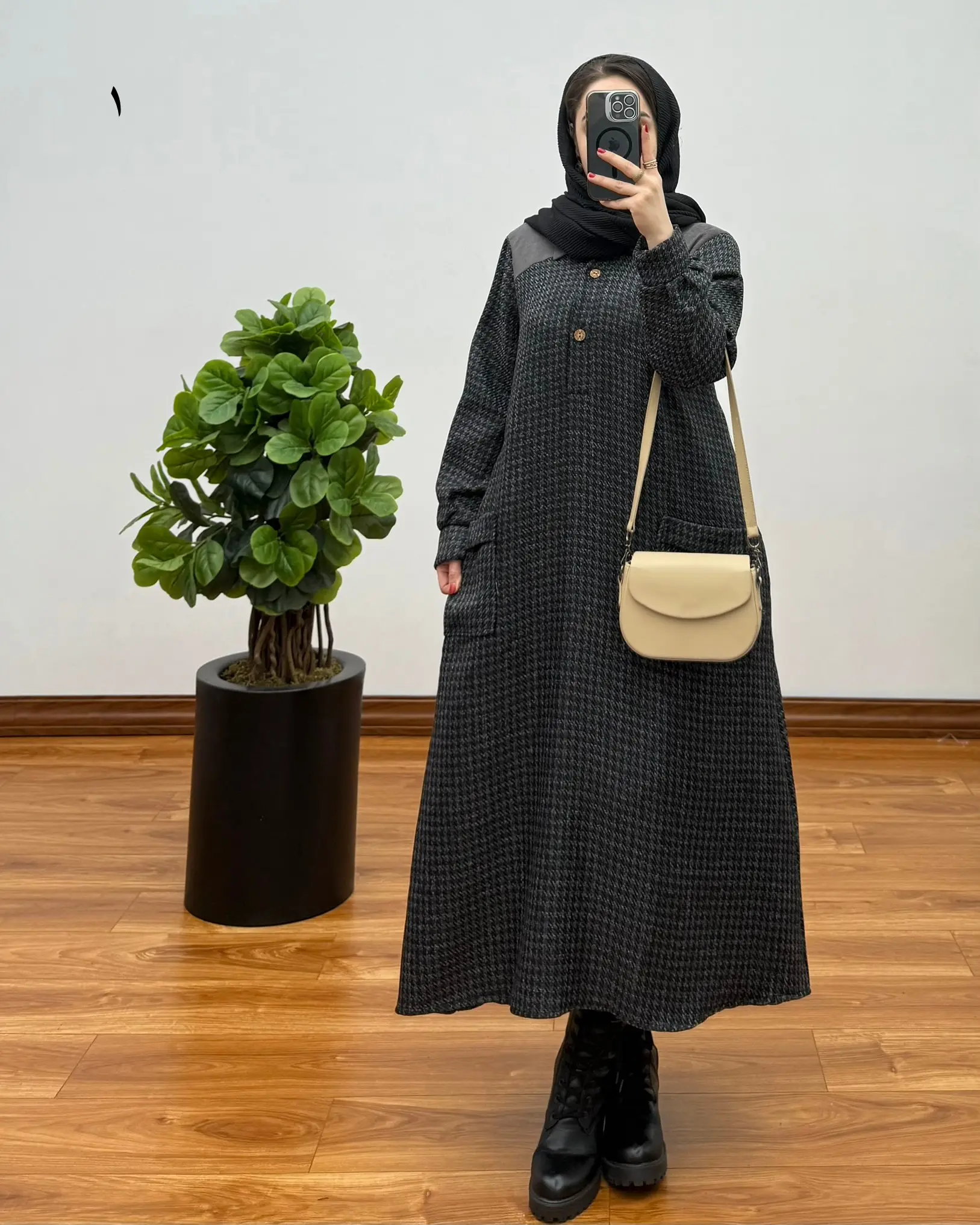 پیراهن مانتویی پیچازی