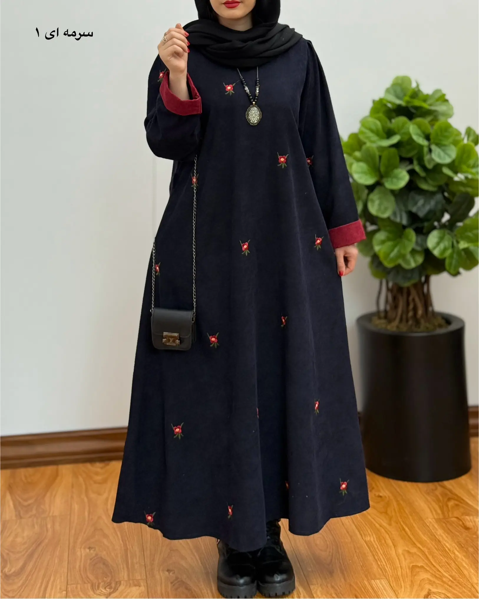 پیراهن مانتویی تبسم ۲