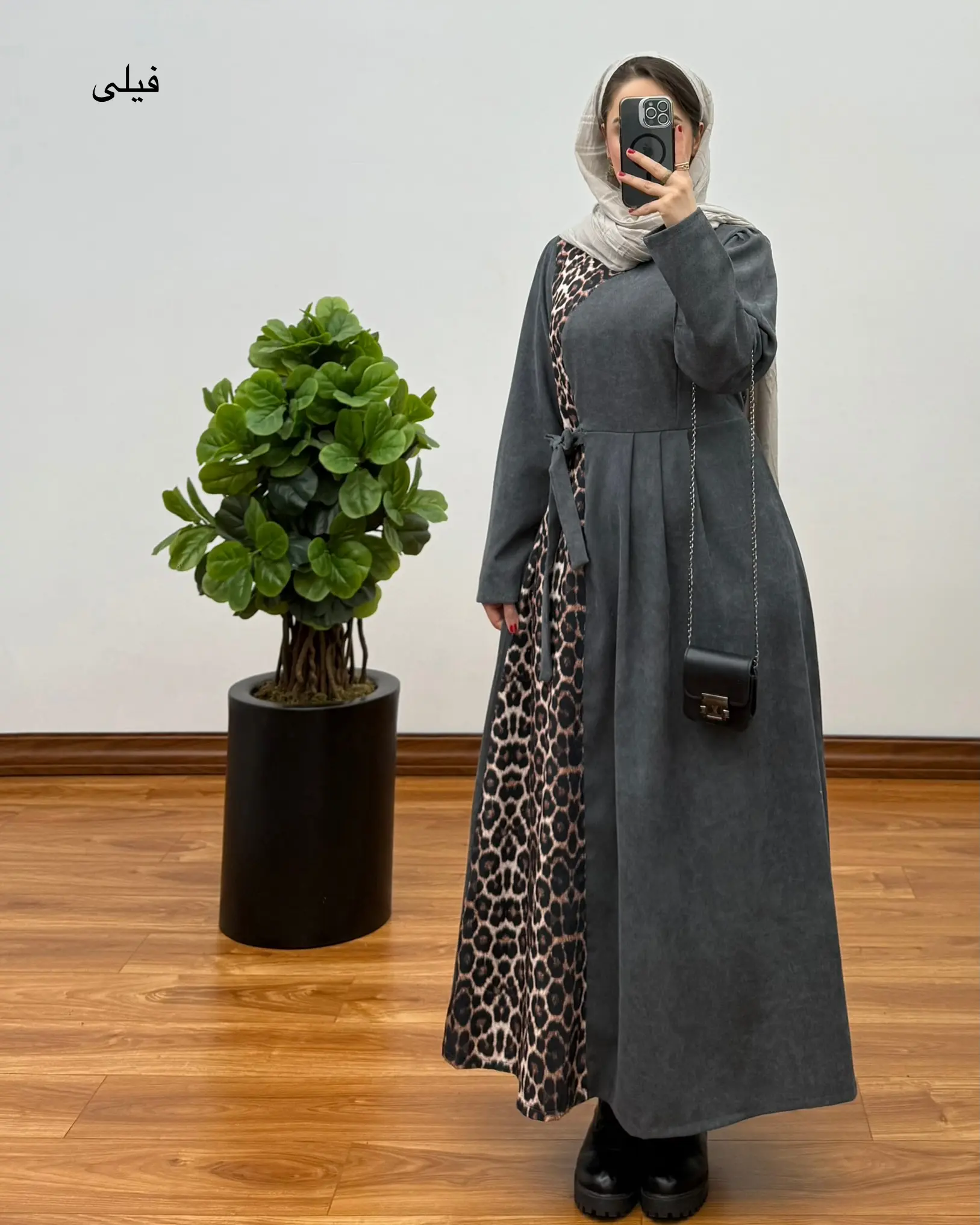 پیراهن مانتویی بهنوش