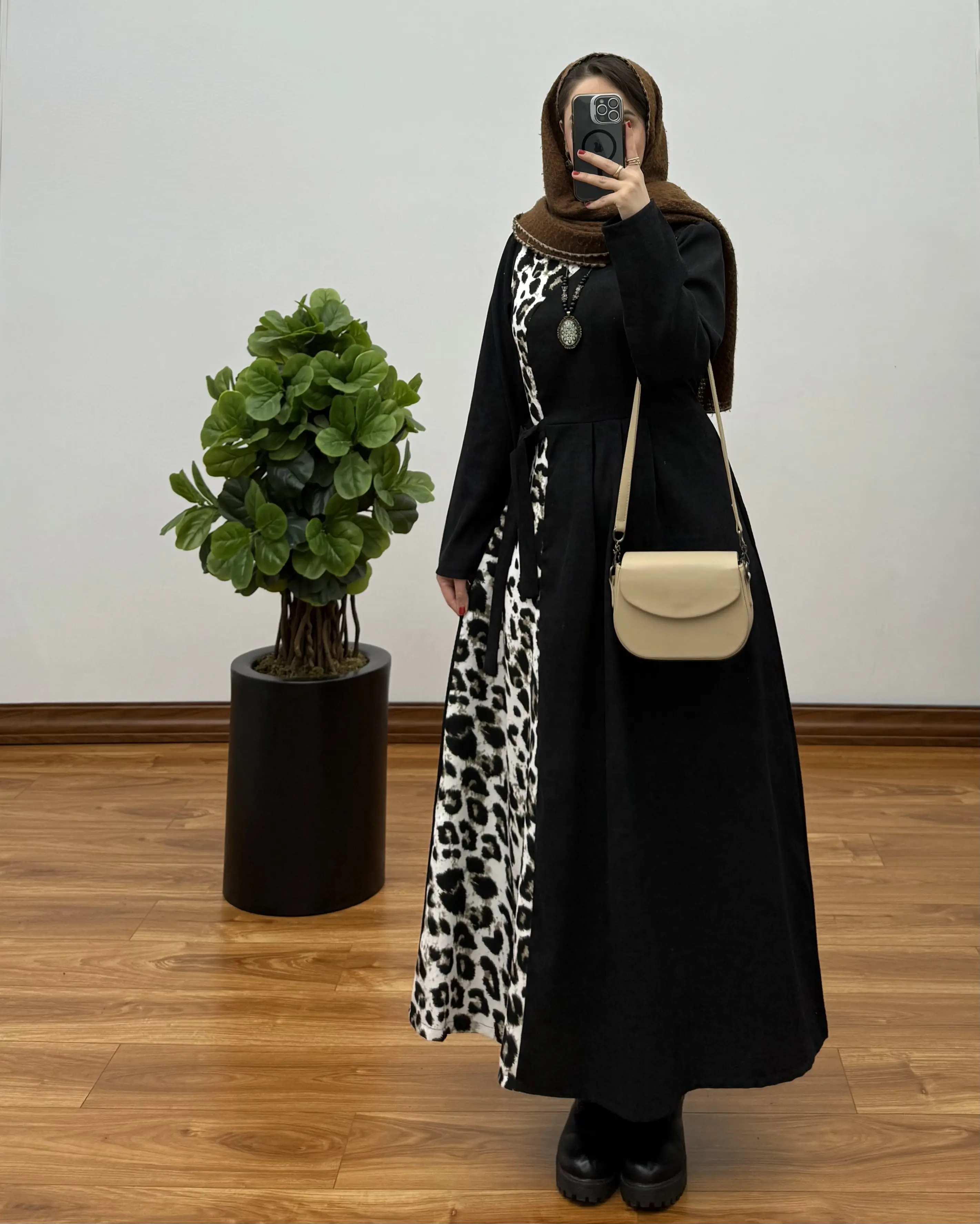 پیراهن مانتویی بهنوش