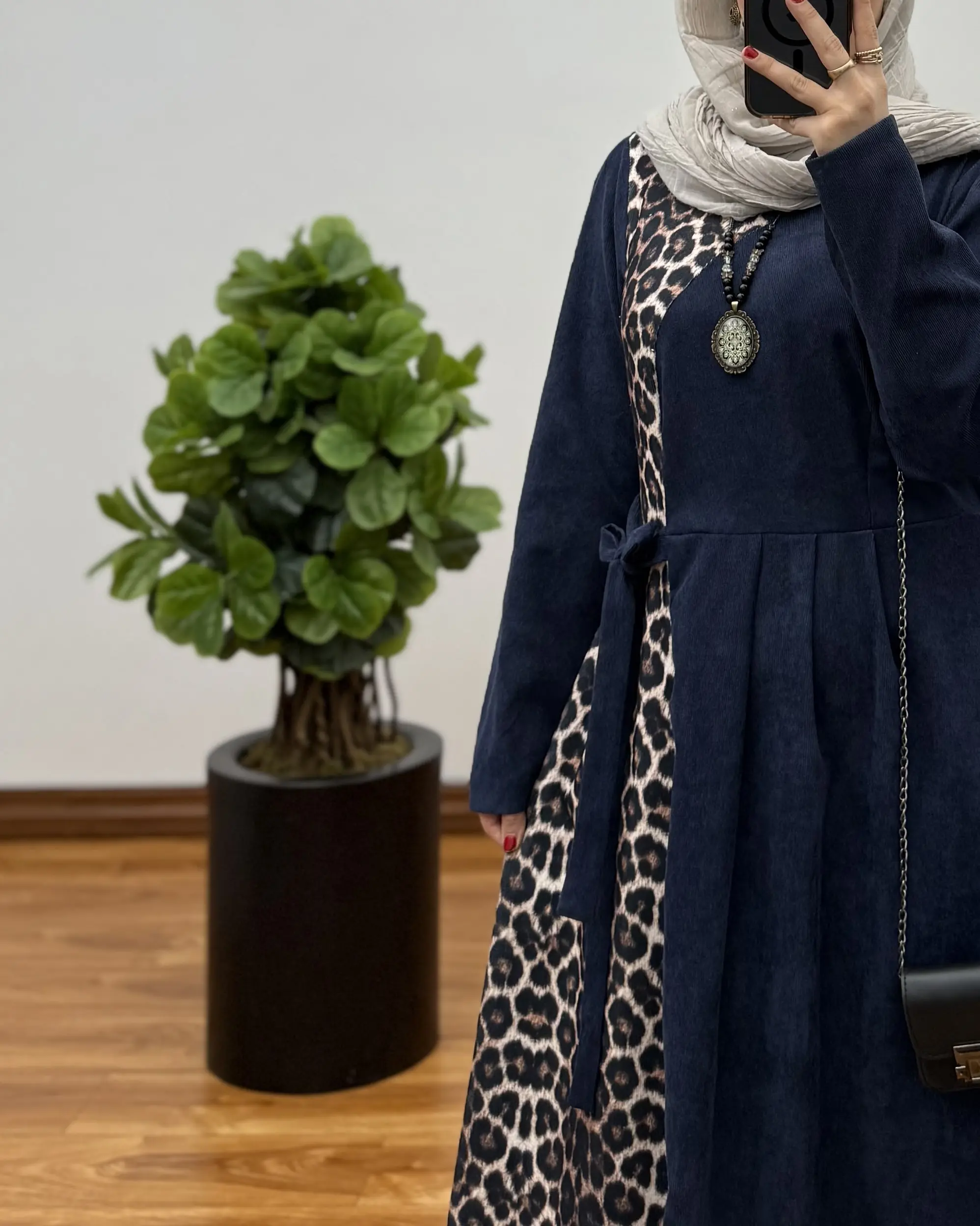 پیراهن مانتویی بهنوش