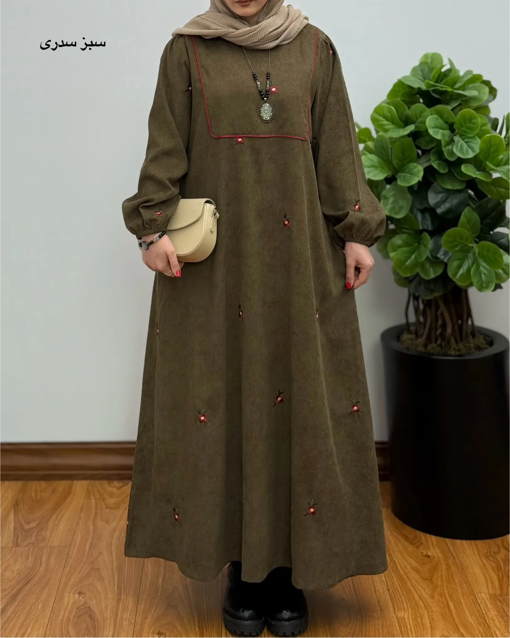 پیراهن مانتویی مزونی ترنم