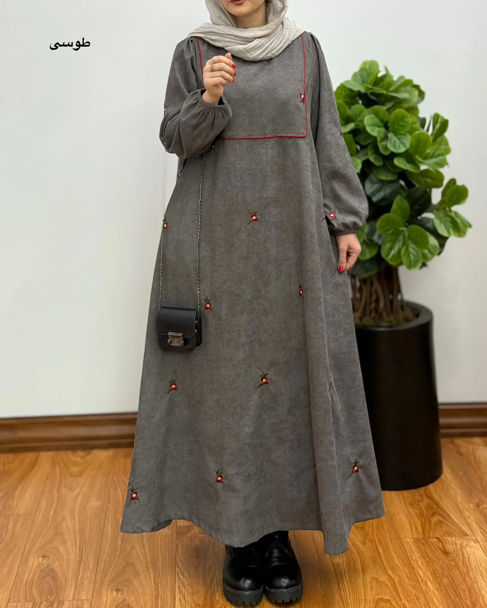 پیراهن مانتویی مزونی ترنم