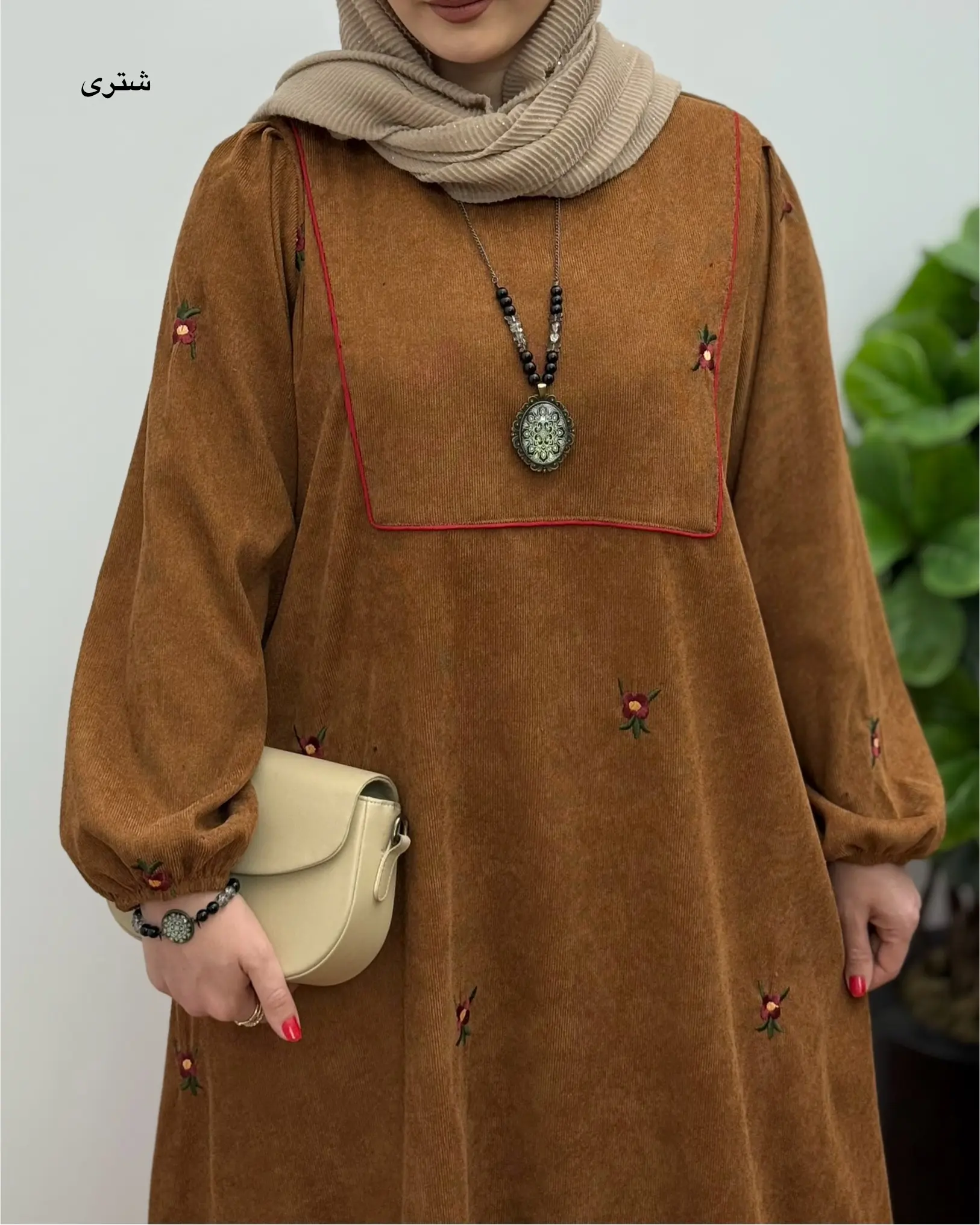 پیراهن مانتویی مزونی ترنم