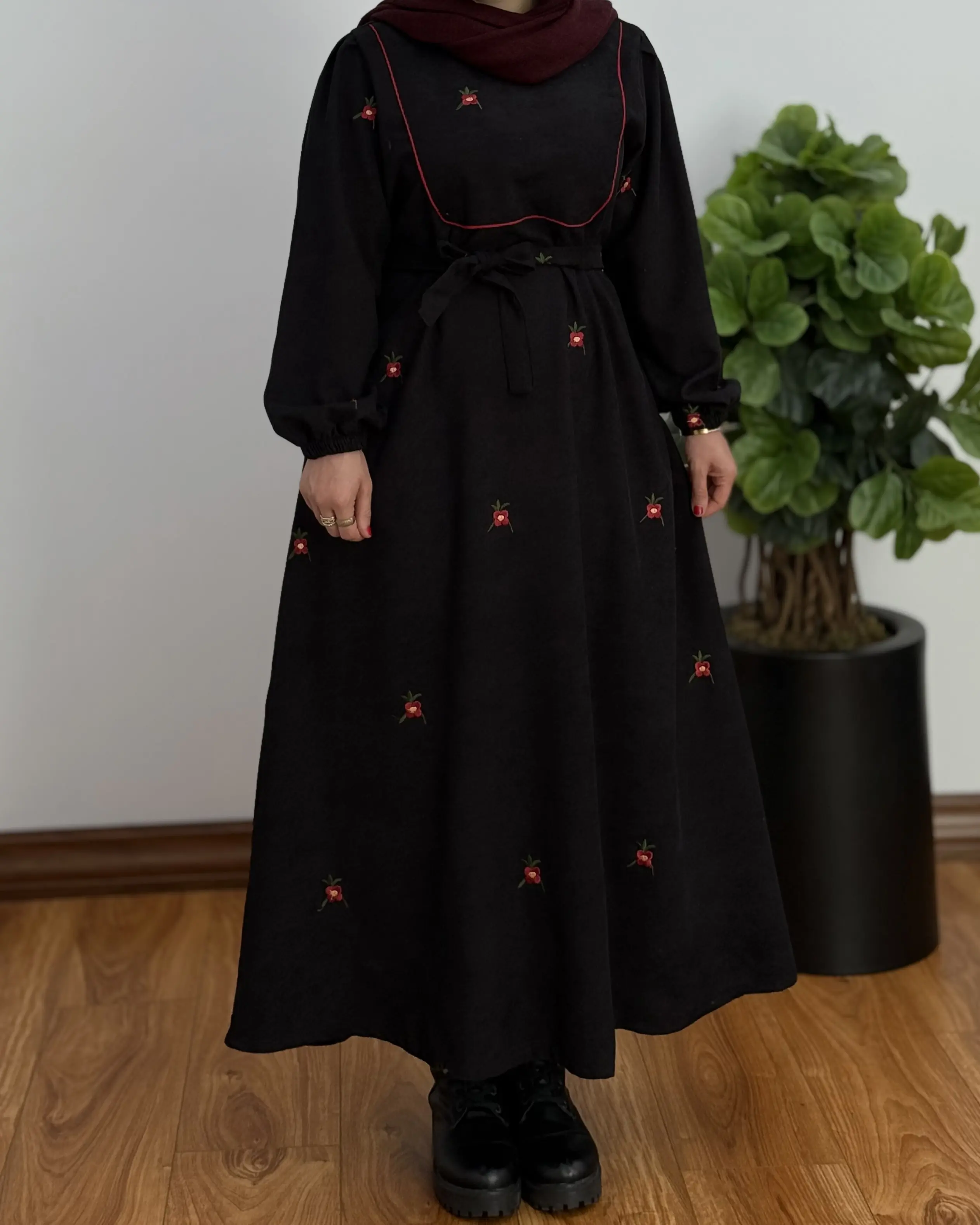 پیراهن مانتویی مزونی ترنم