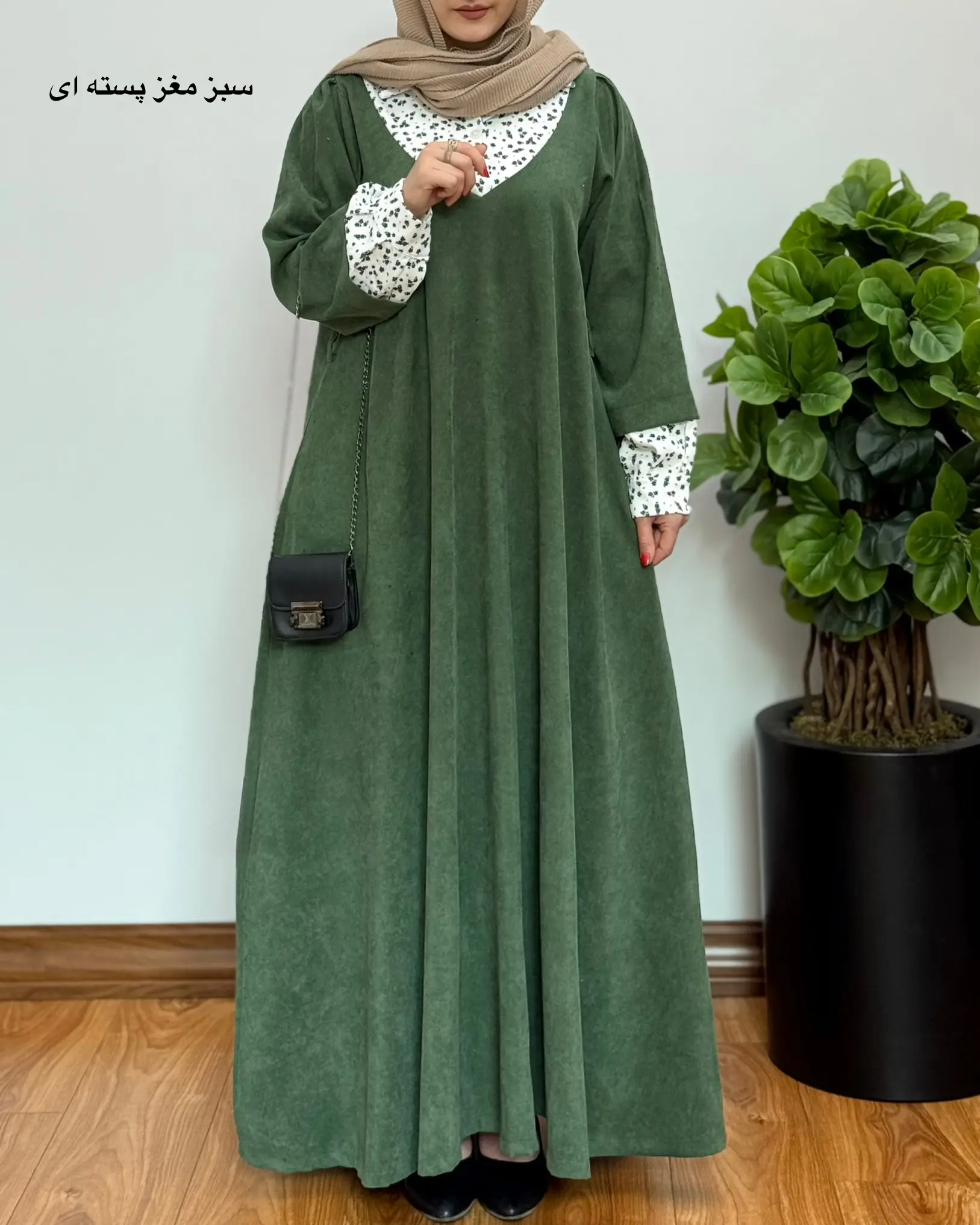 پیراهن مانتویی سوپر کلوش مهرانه ۵