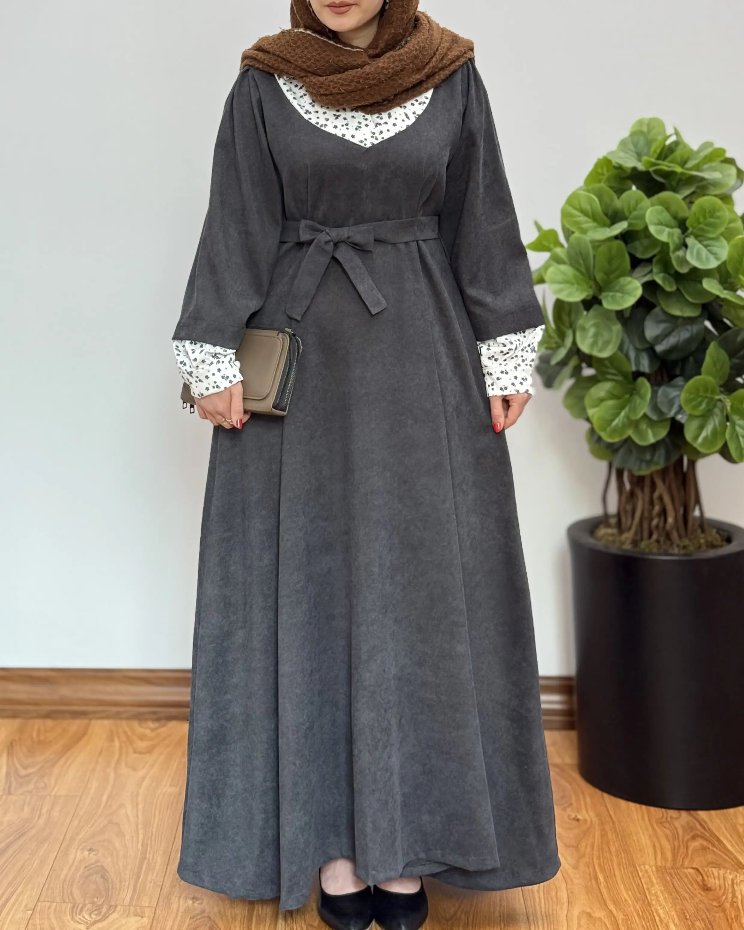 پیراهن مانتویی سوپر کلوش مهرانه ۵