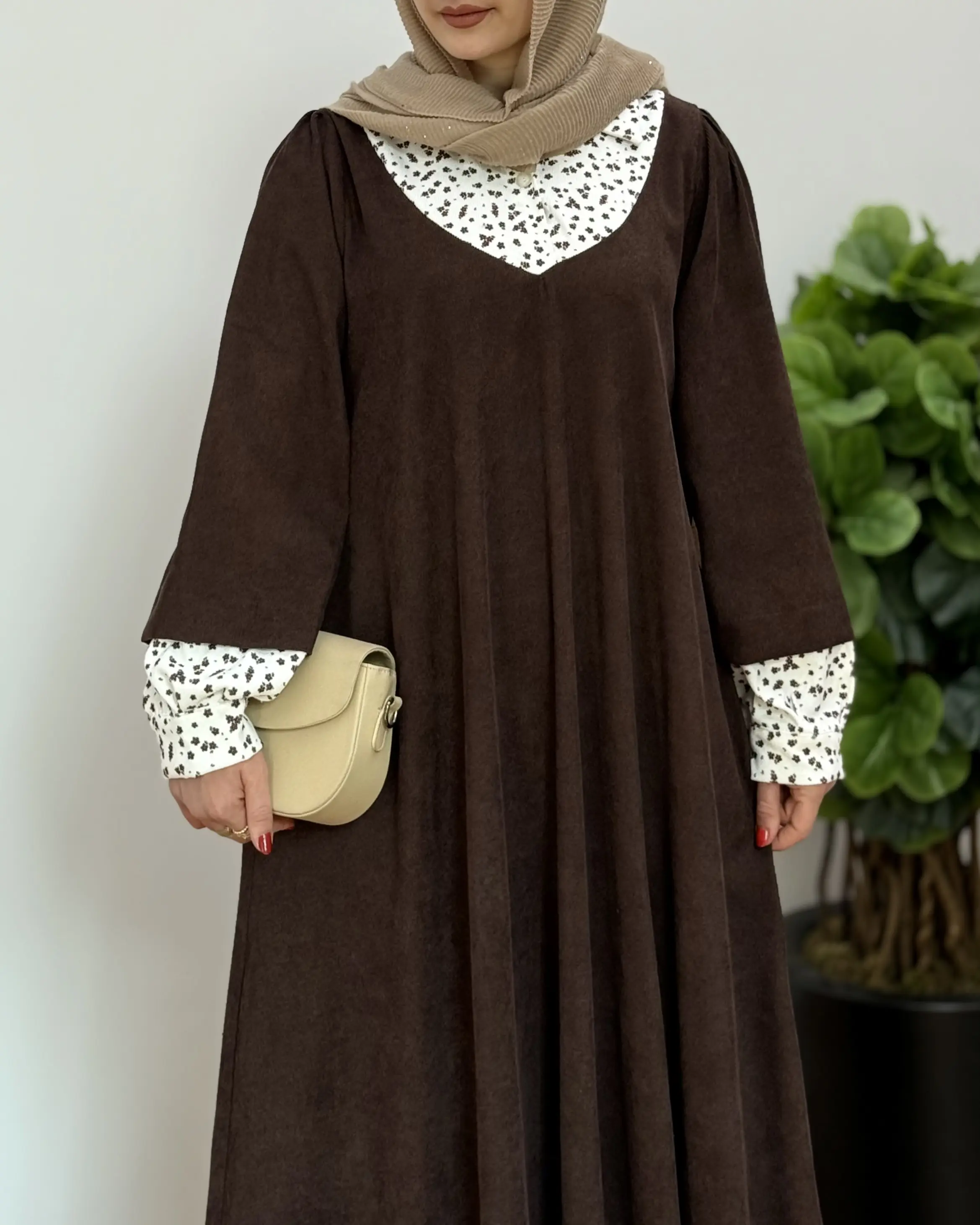 پیراهن مانتویی سوپر کلوش مهرانه ۵