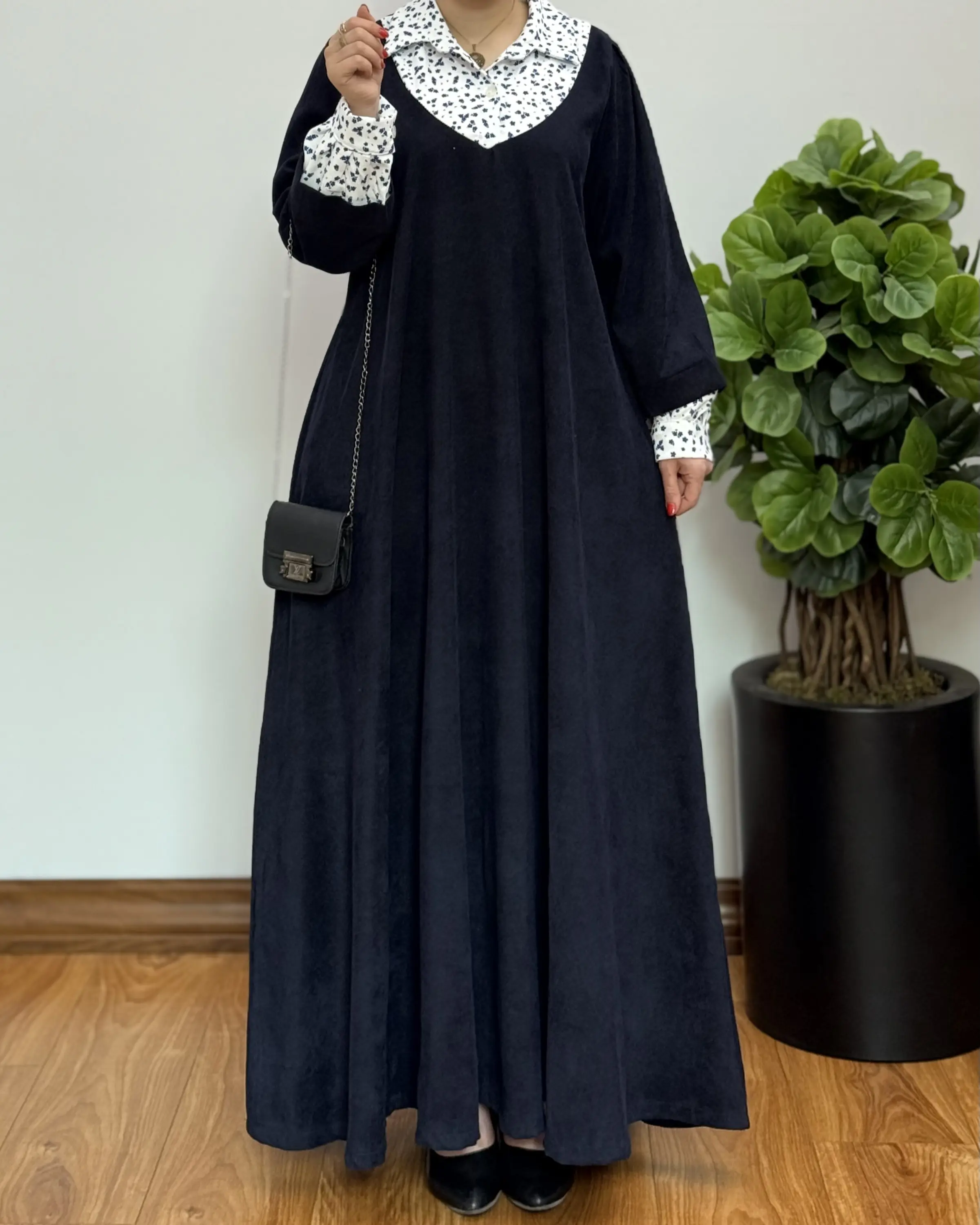 پیراهن مانتویی سوپر کلوش مهرانه ۵