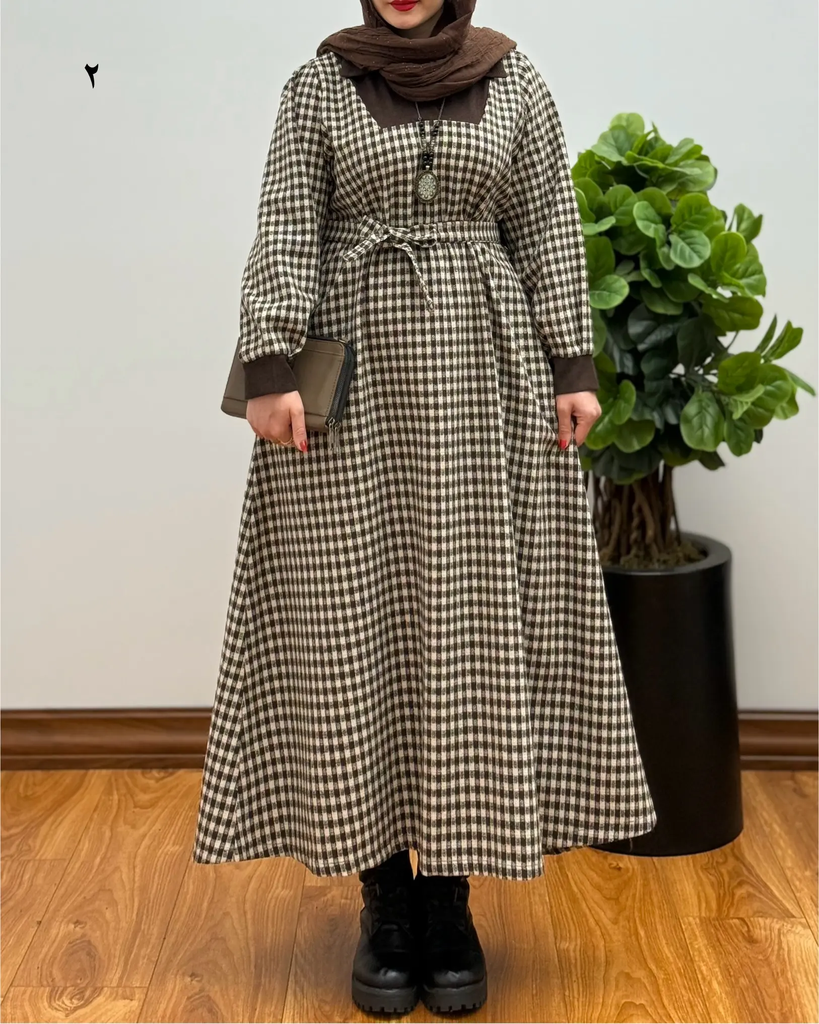 پیراهن پشمی خاتون