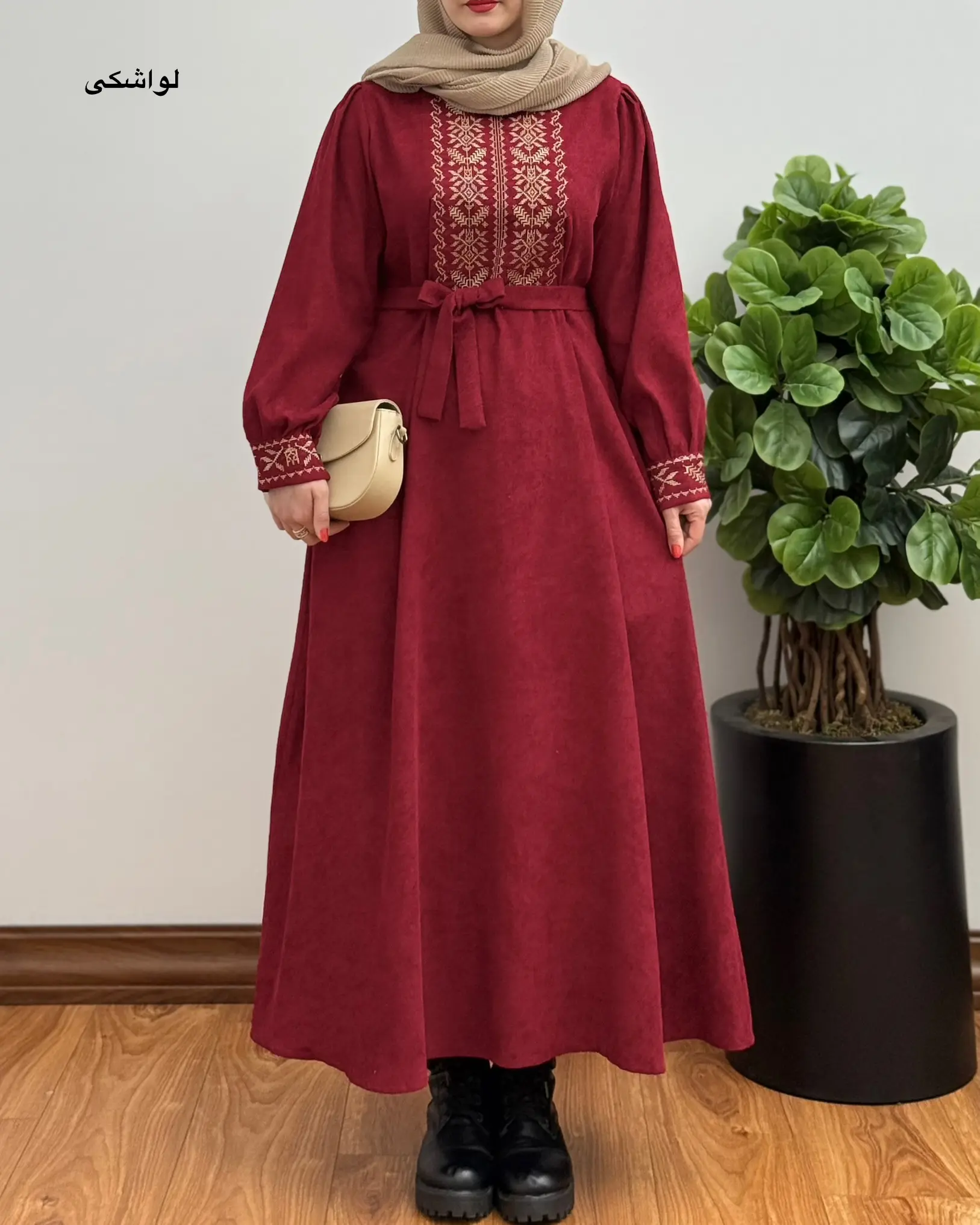 پیراهن مانتویی مزونی ترگل ۱