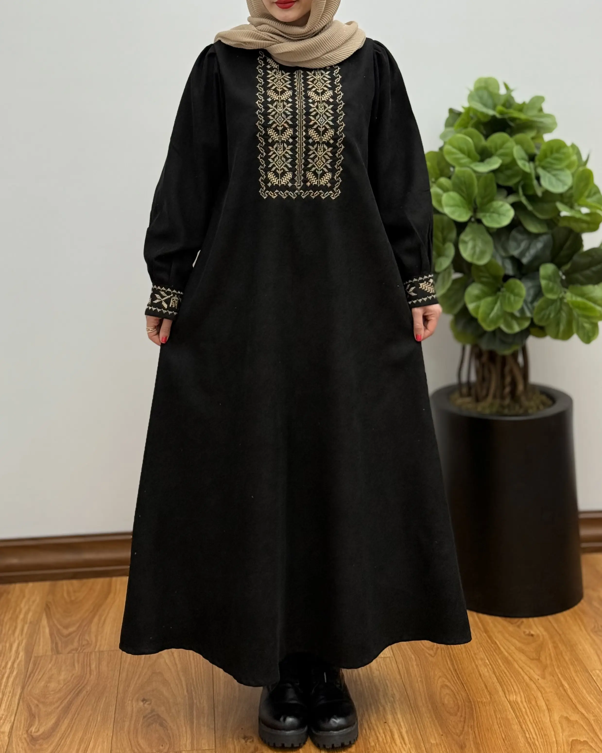 پیراهن مانتویی مزونی ترگل ۱