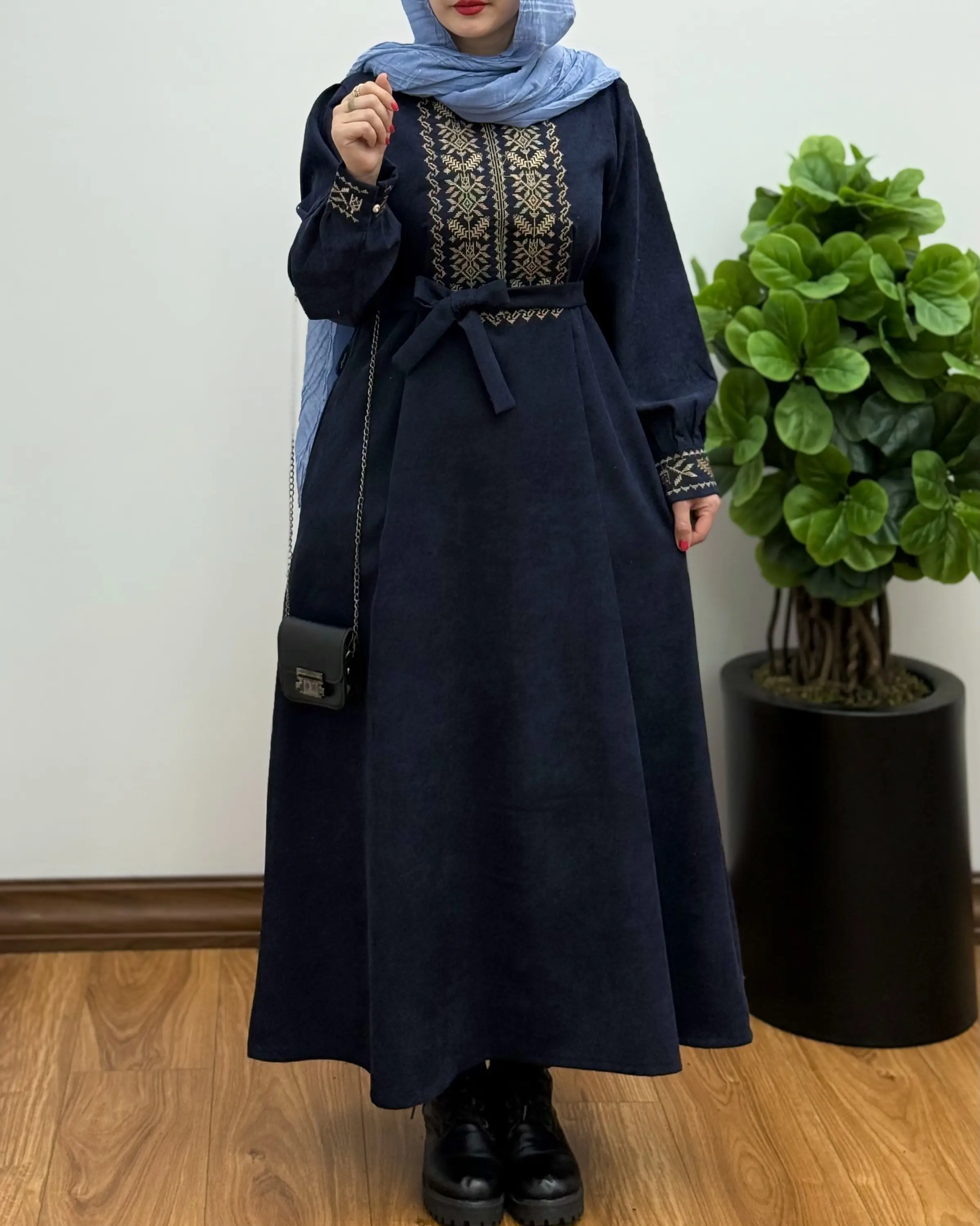 پیراهن مانتویی مزونی ترگل ۱