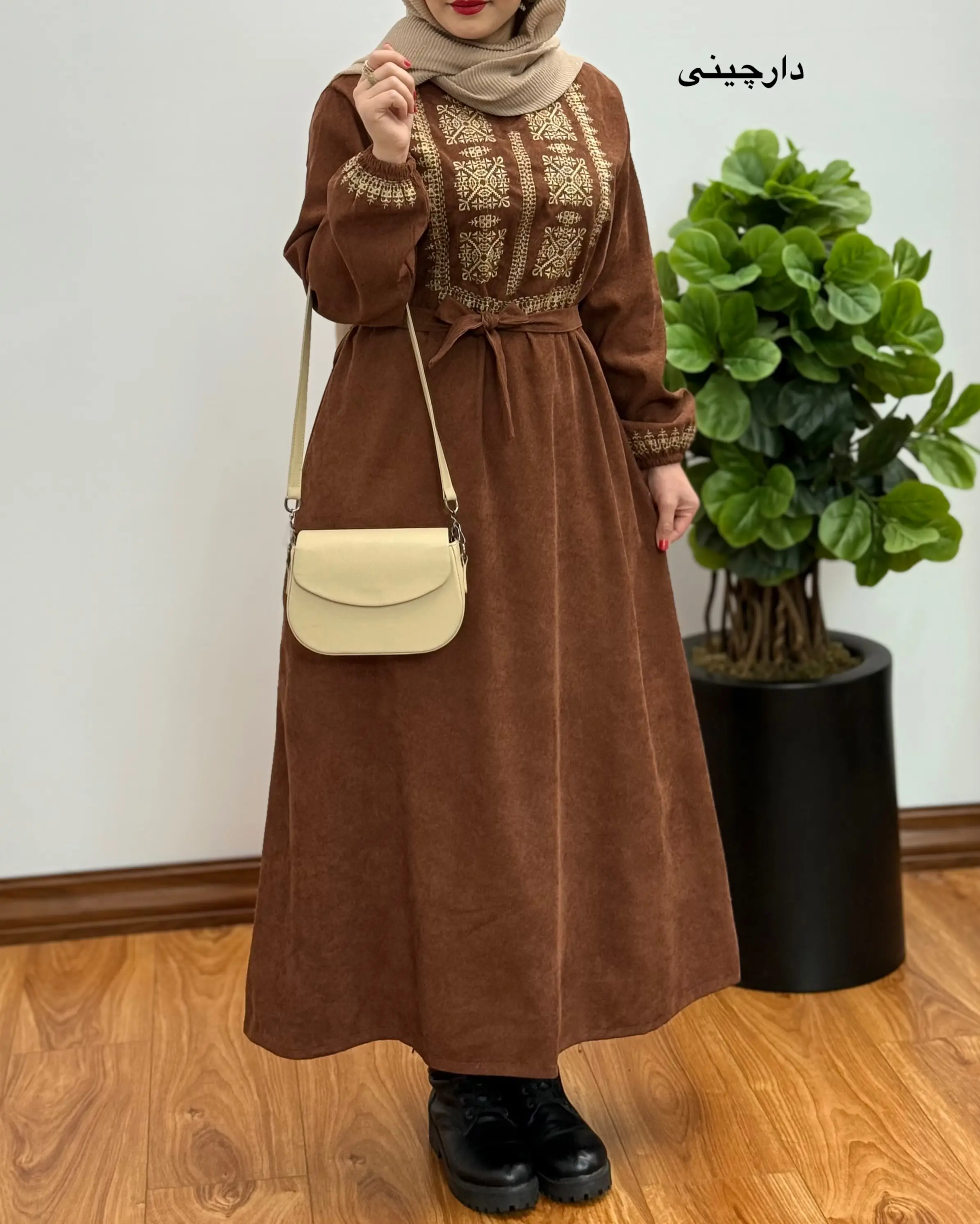 پیراهن مانتویی سنتی ۱