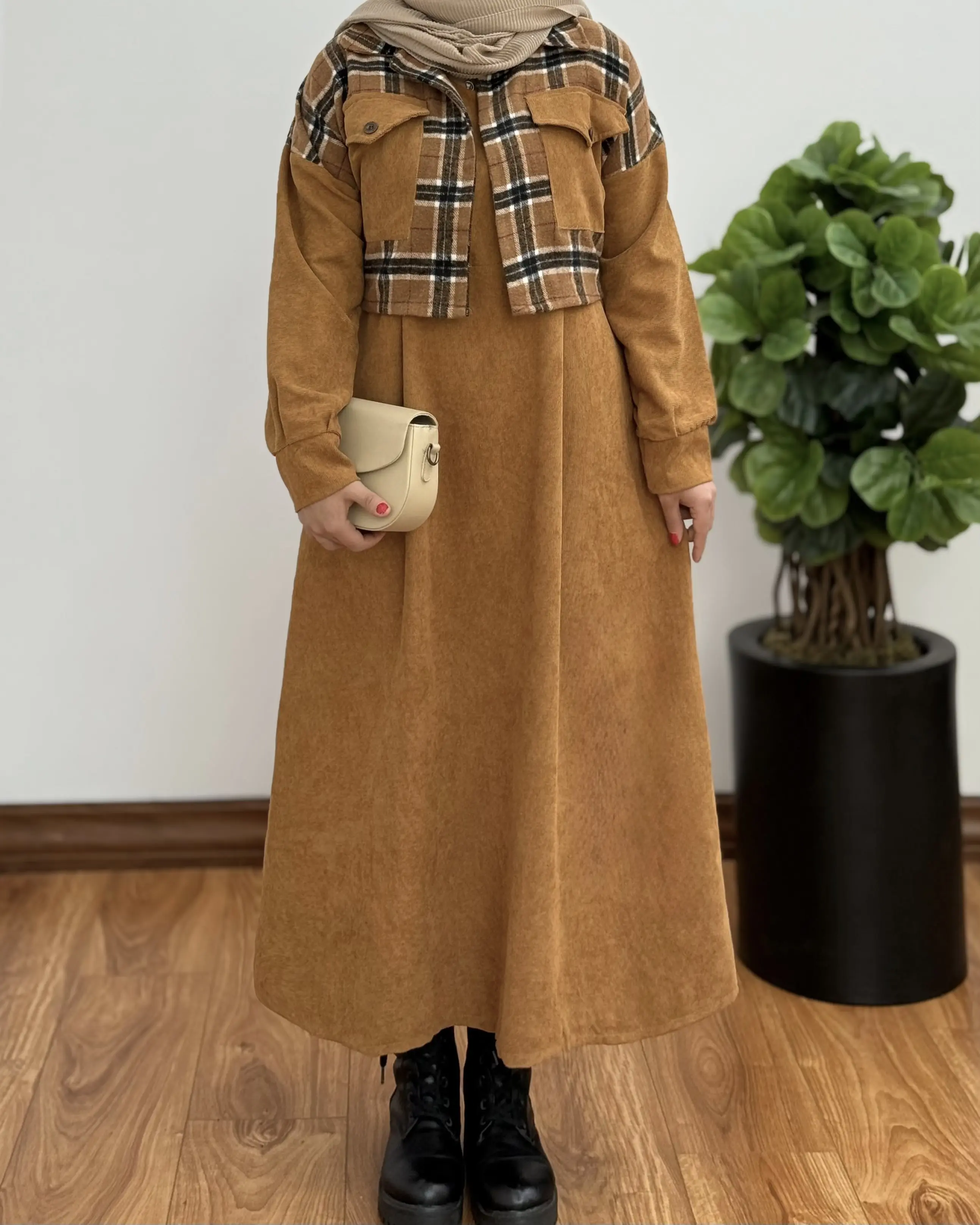 کت سارافون پشمی همتا