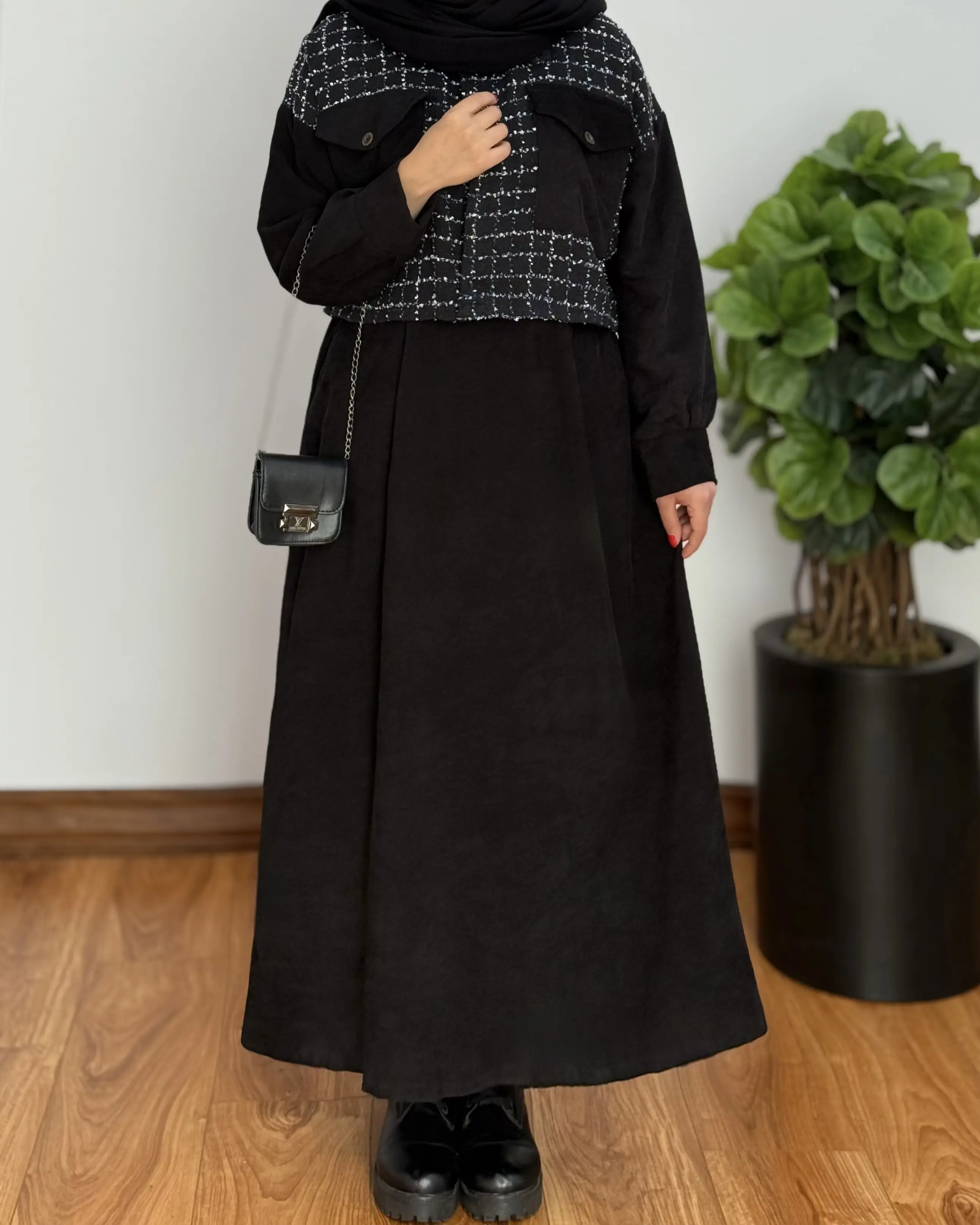 کت سارافون پشمی همتا