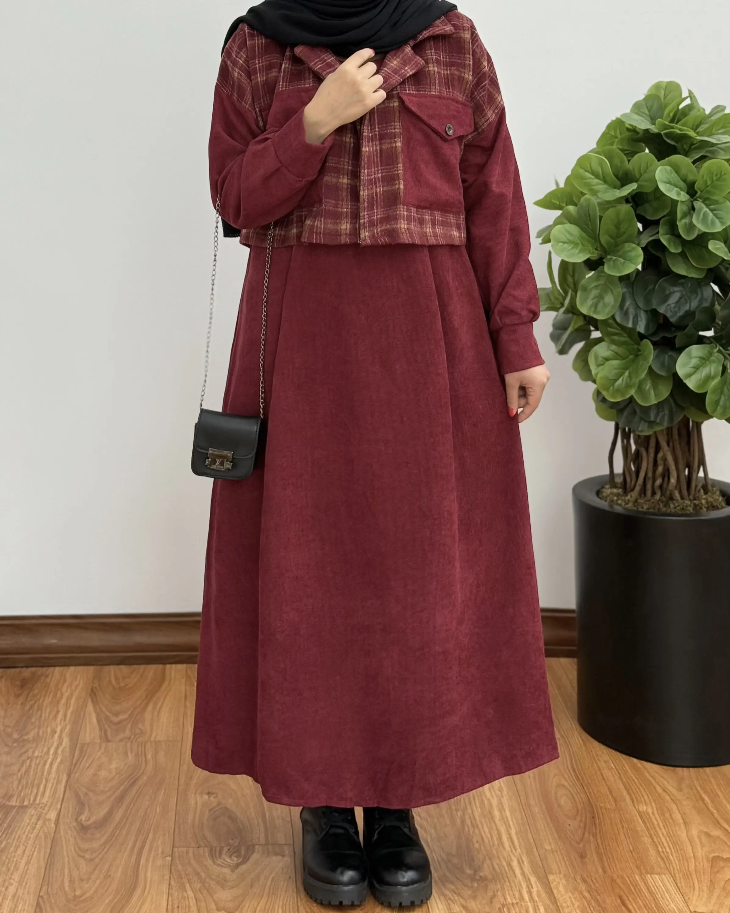 کت سارافون پشمی همتا