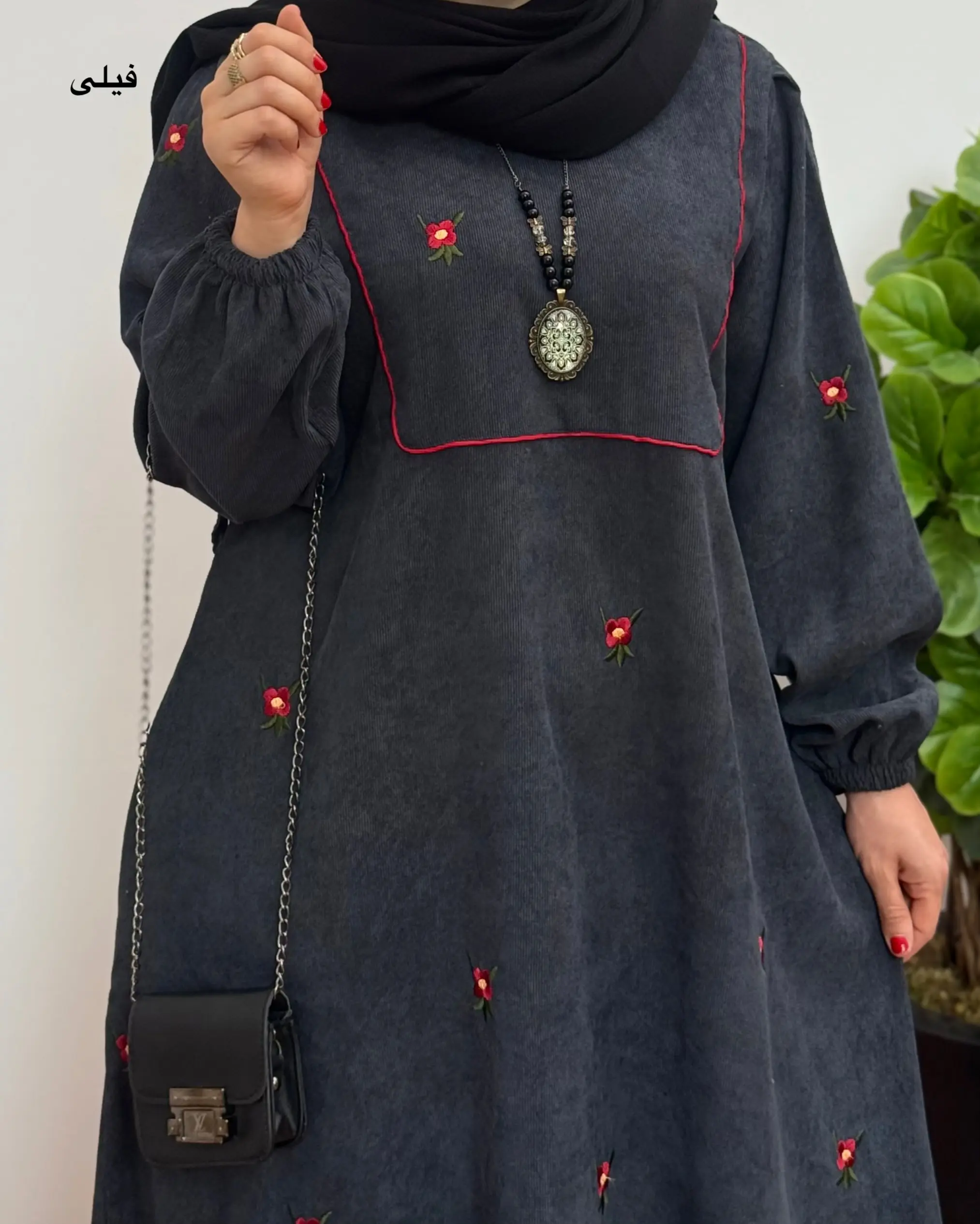 پیراهن مانتویی مزونی ترنم