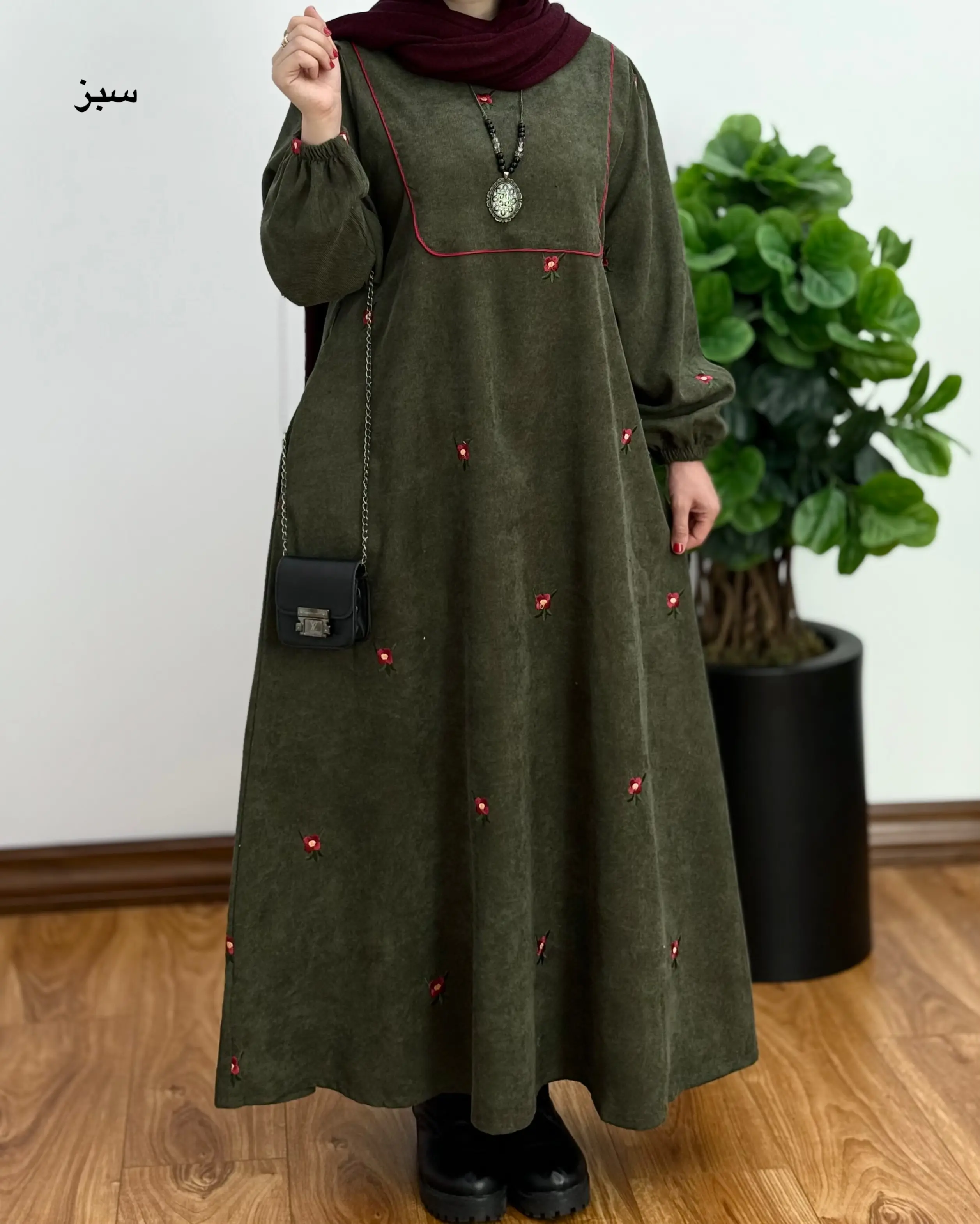 پیراهن مانتویی مزونی ترنم