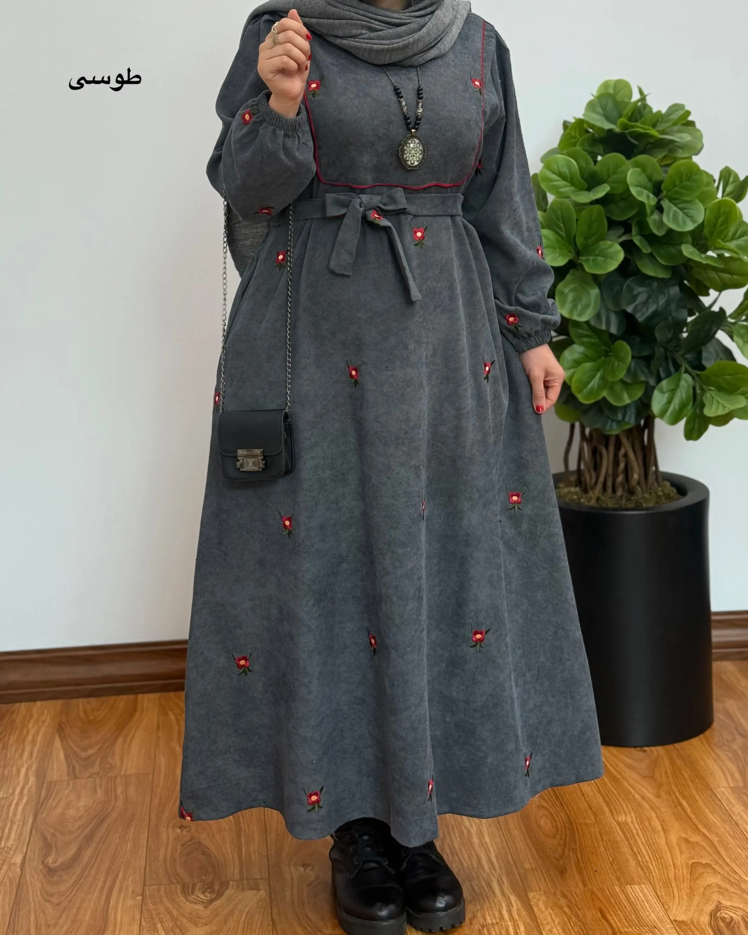 پیراهن مانتویی مزونی ترنم