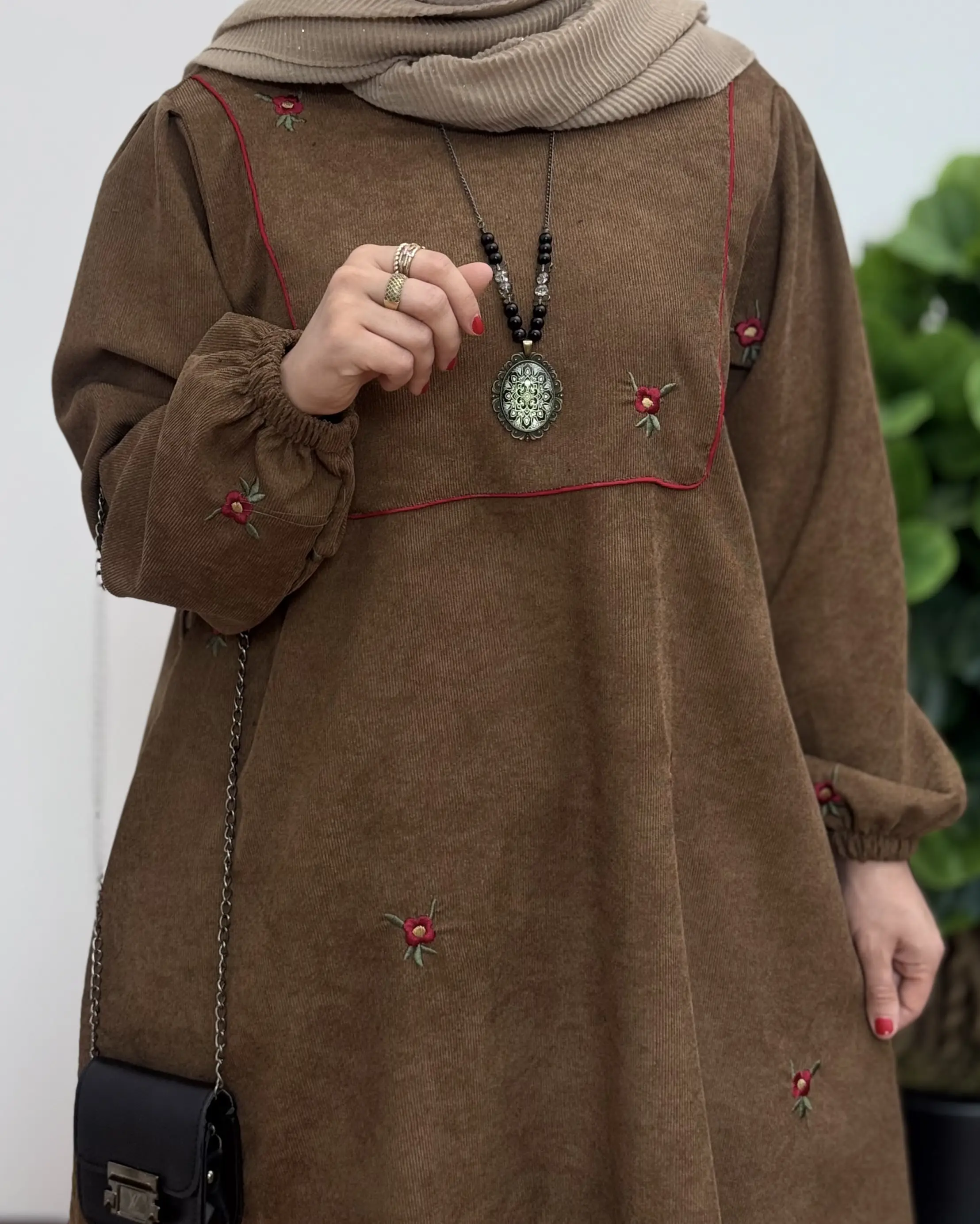 پیراهن مانتویی مزونی ترنم