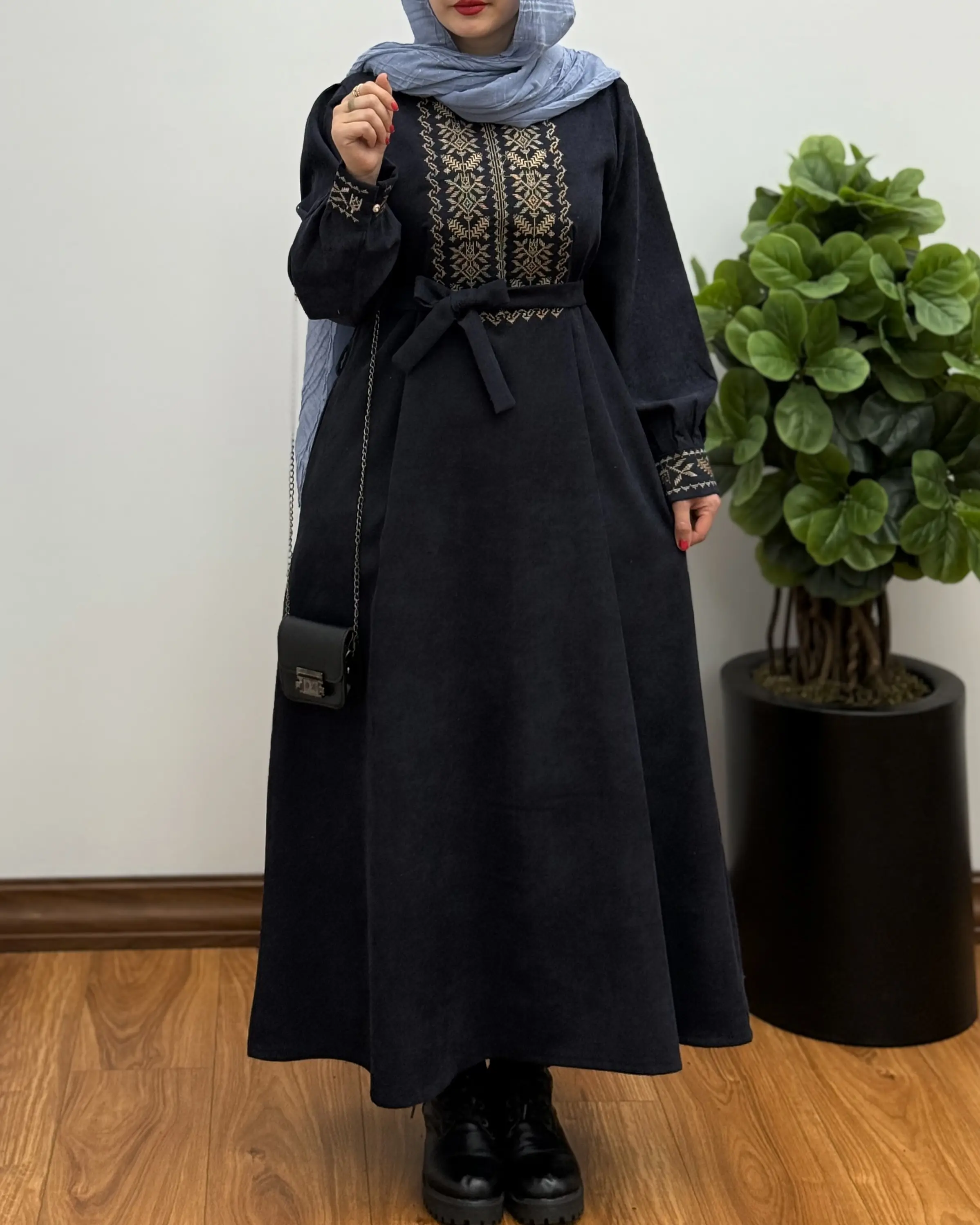 پیراهن مانتویی مزونی ترگل