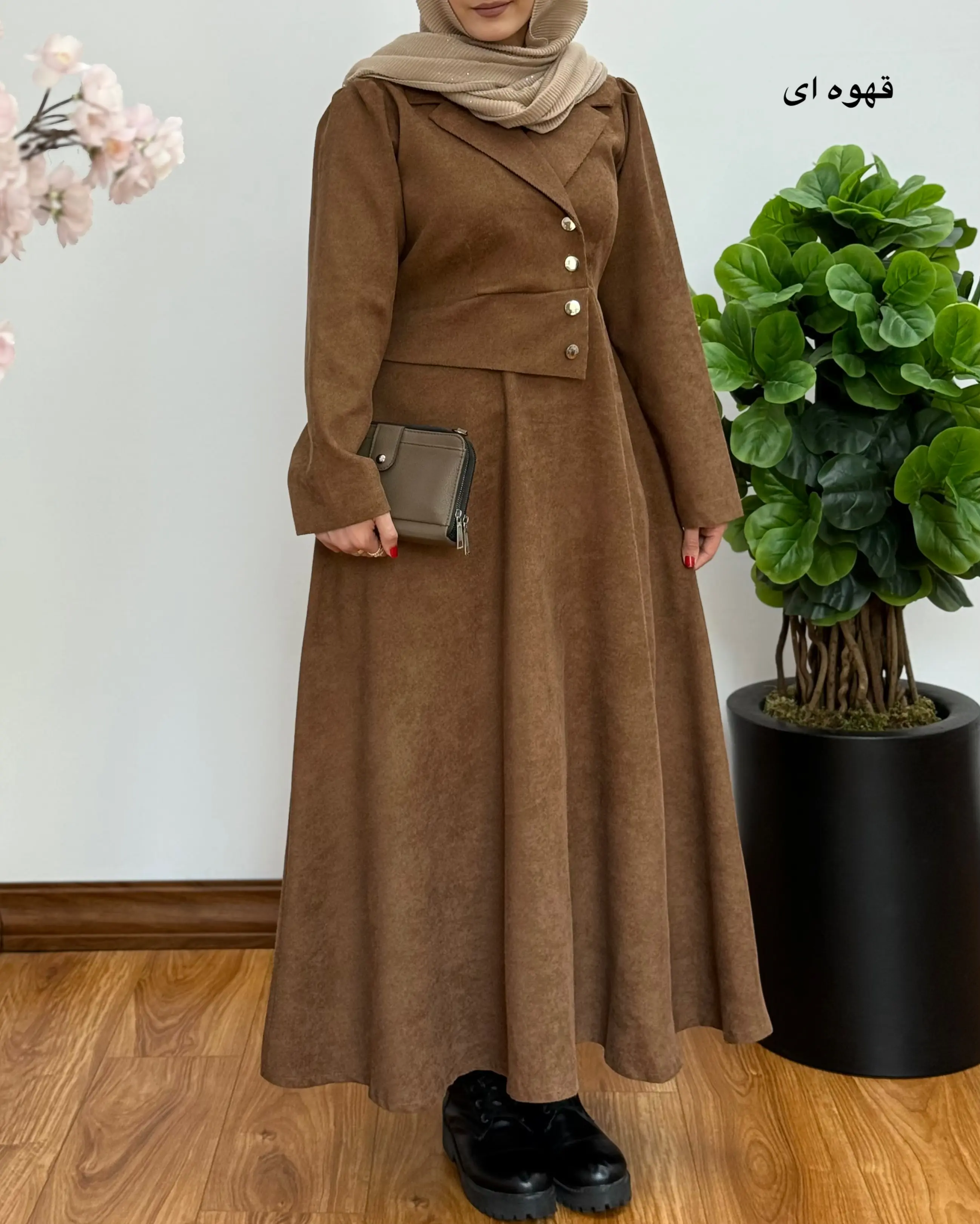 پیراهن مانتویی آتنا ۱