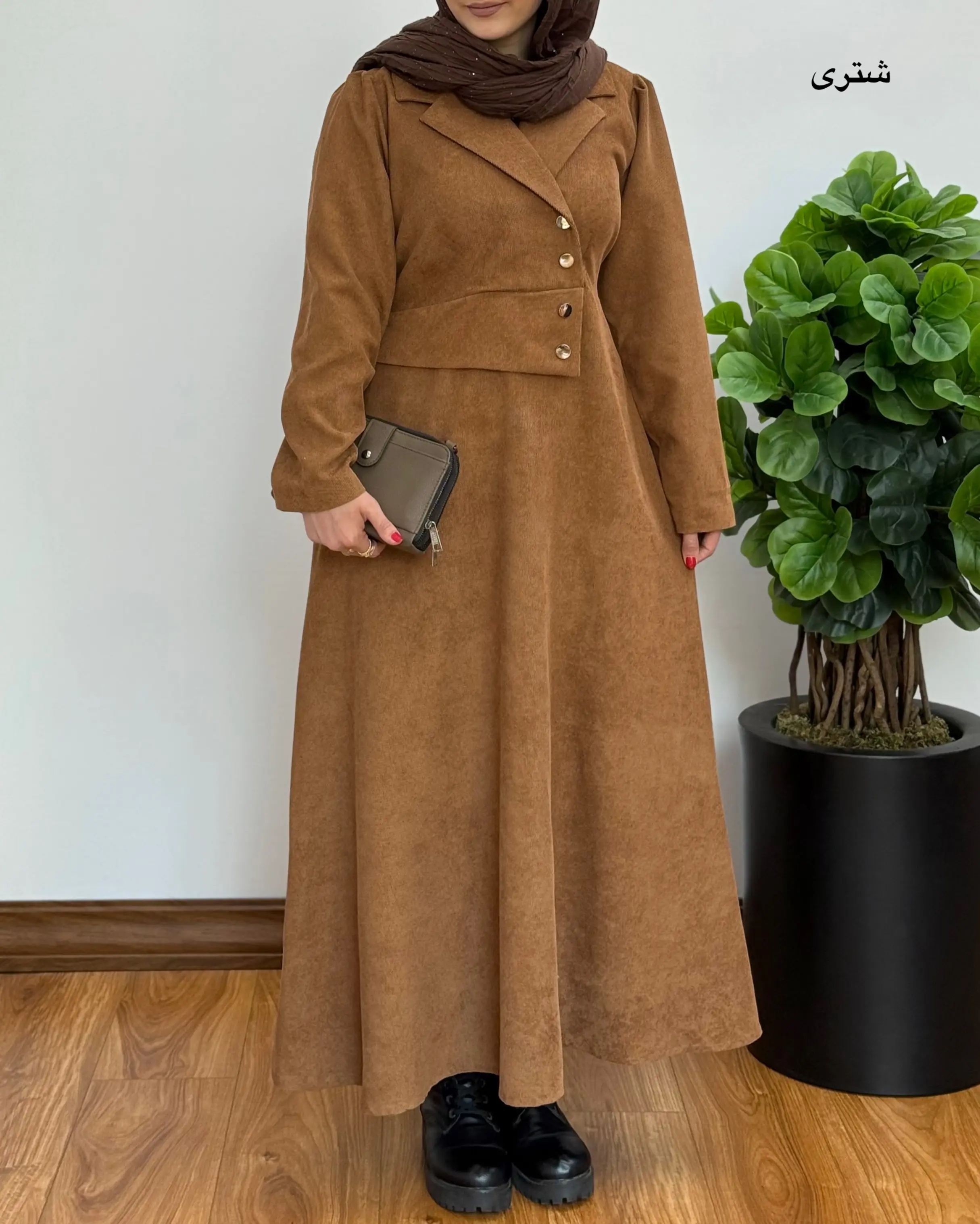 پیراهن مانتویی آتنا ۱