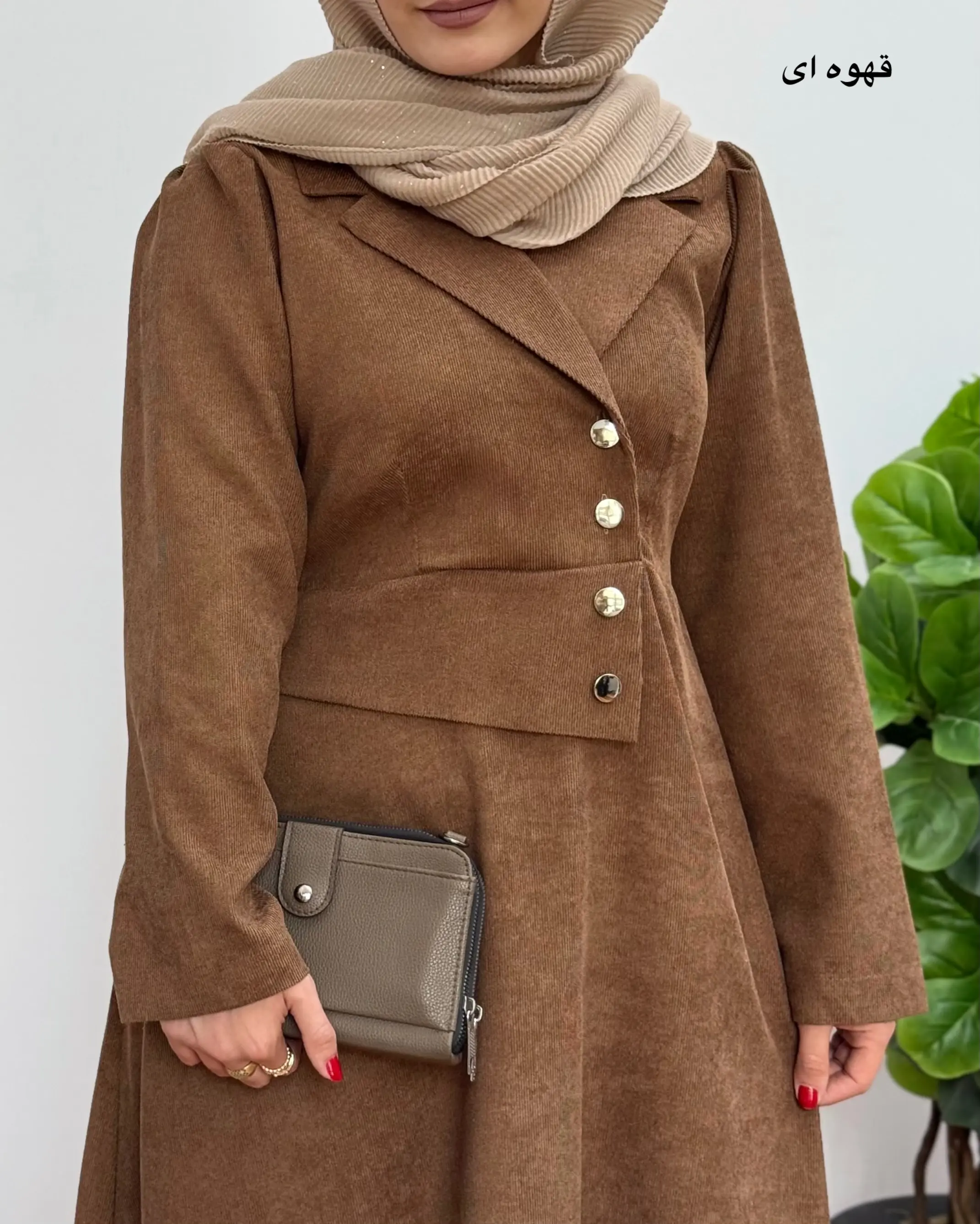 پیراهن مانتویی آتنا ۱