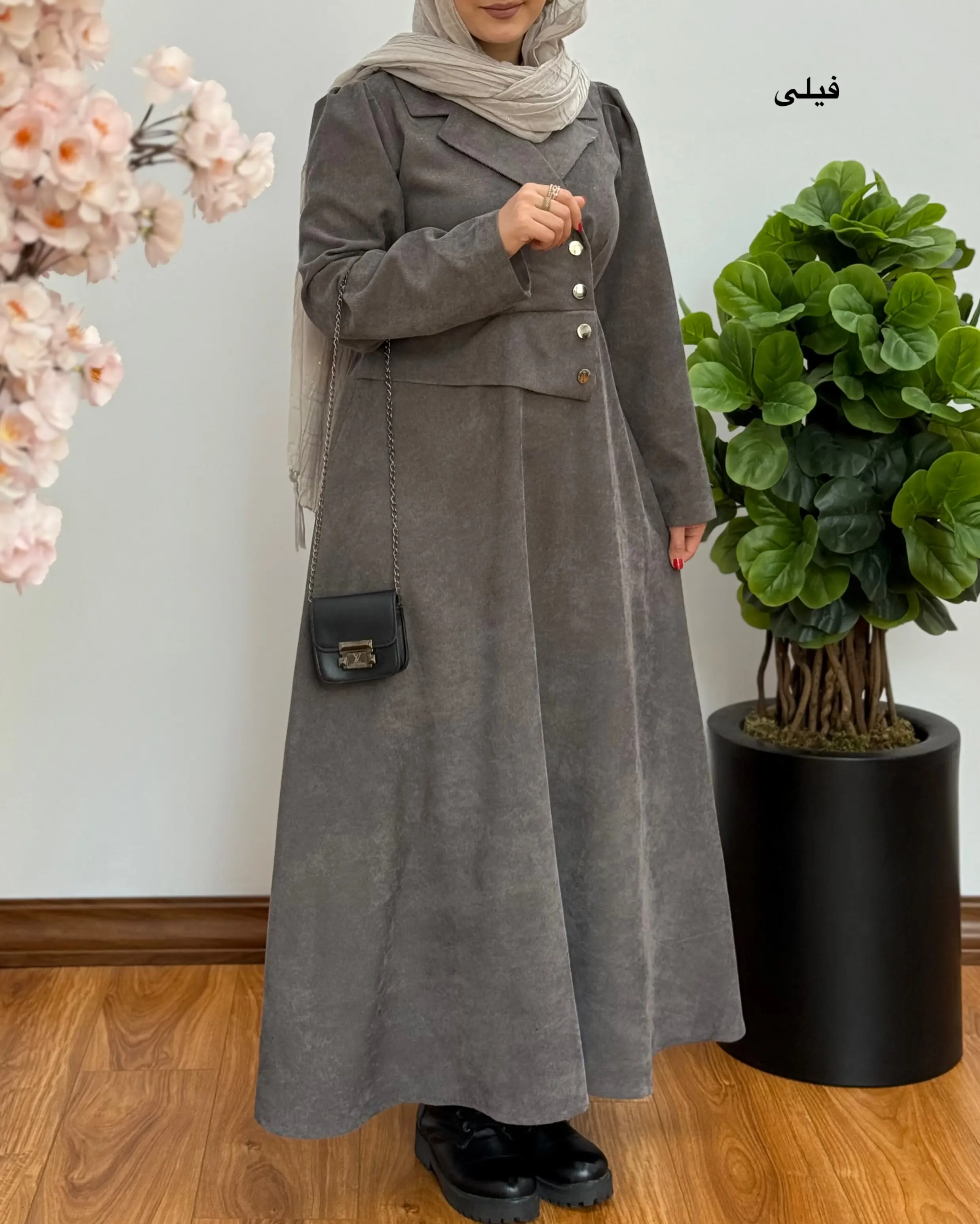 پیراهن مانتویی آتنا ۱