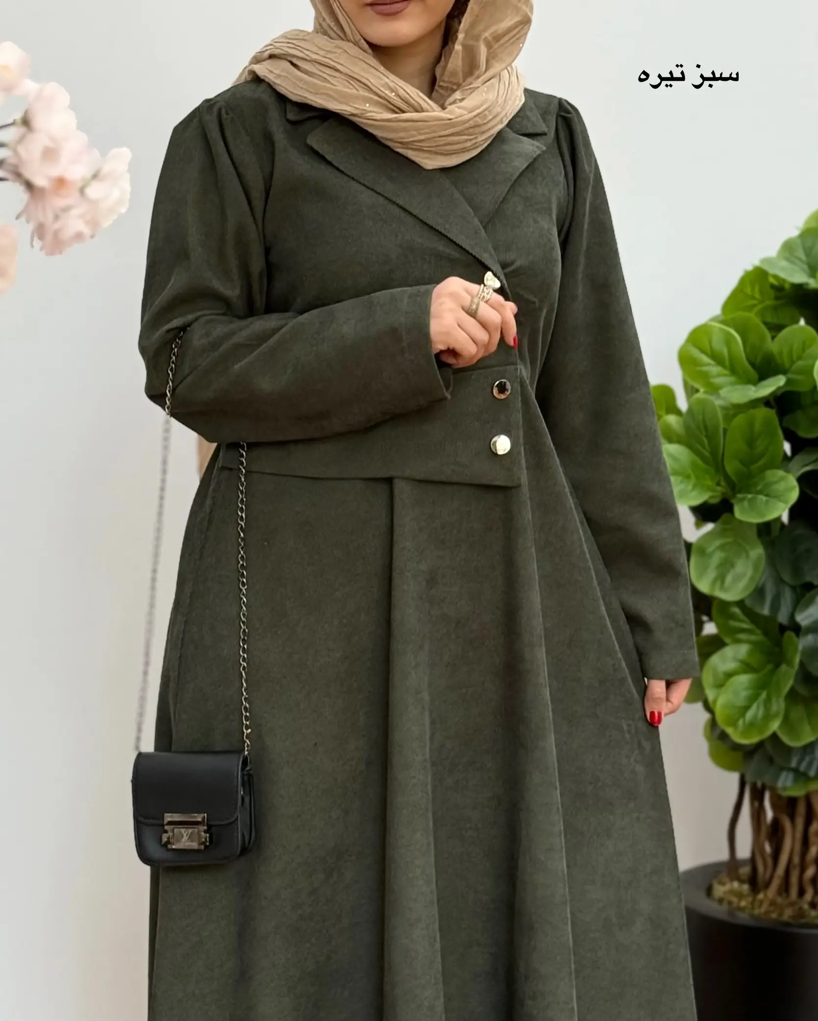 پیراهن مانتویی آتنا ۱