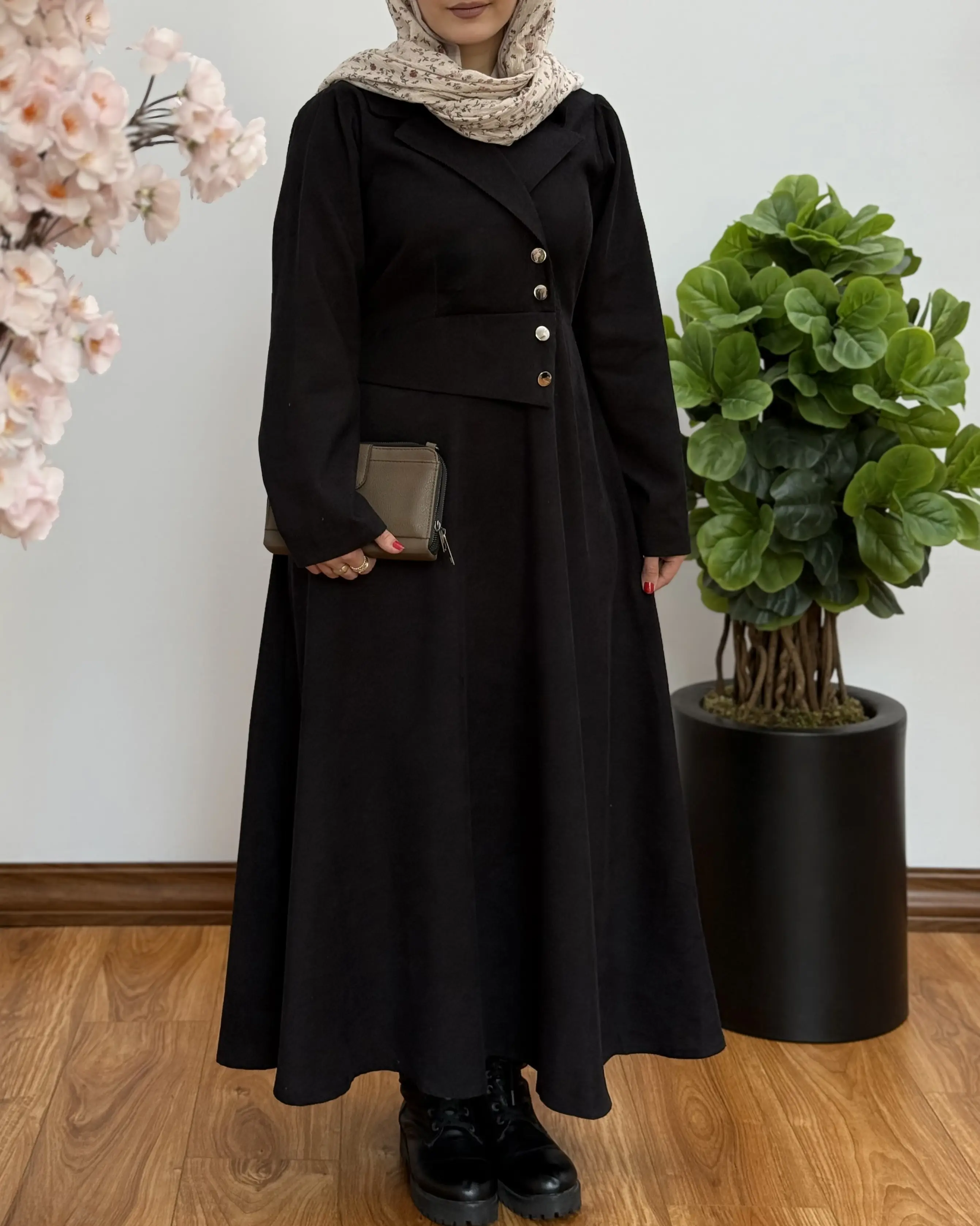 پیراهن مانتویی آتنا ۱