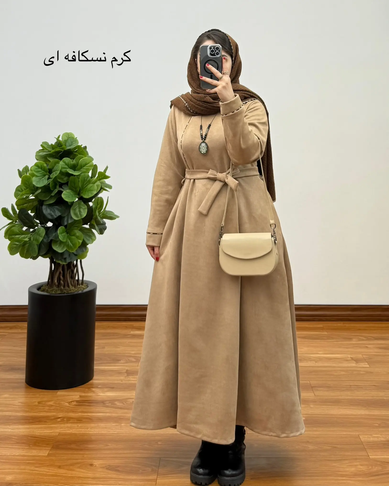 پیراهن مانتویی سوپر کلوش سوییت