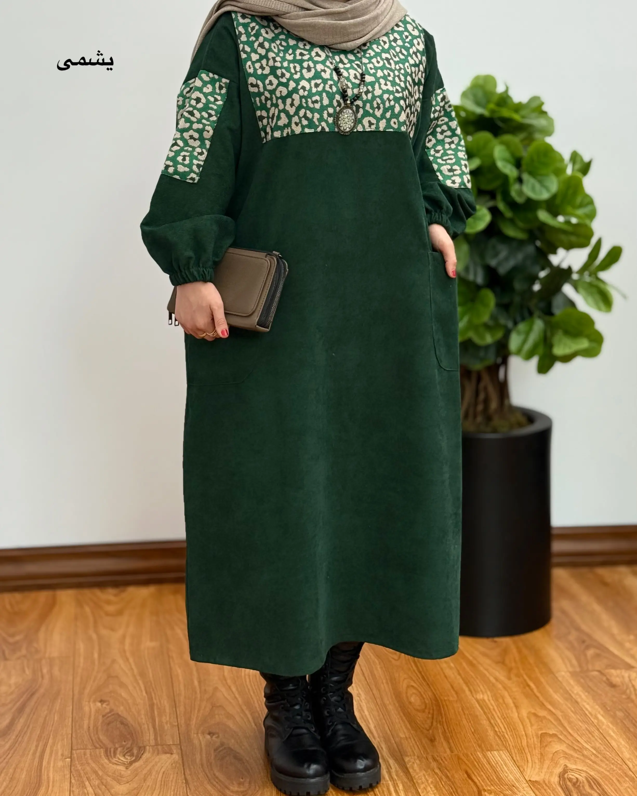 پیراهن مانتویی مزونی نازگل