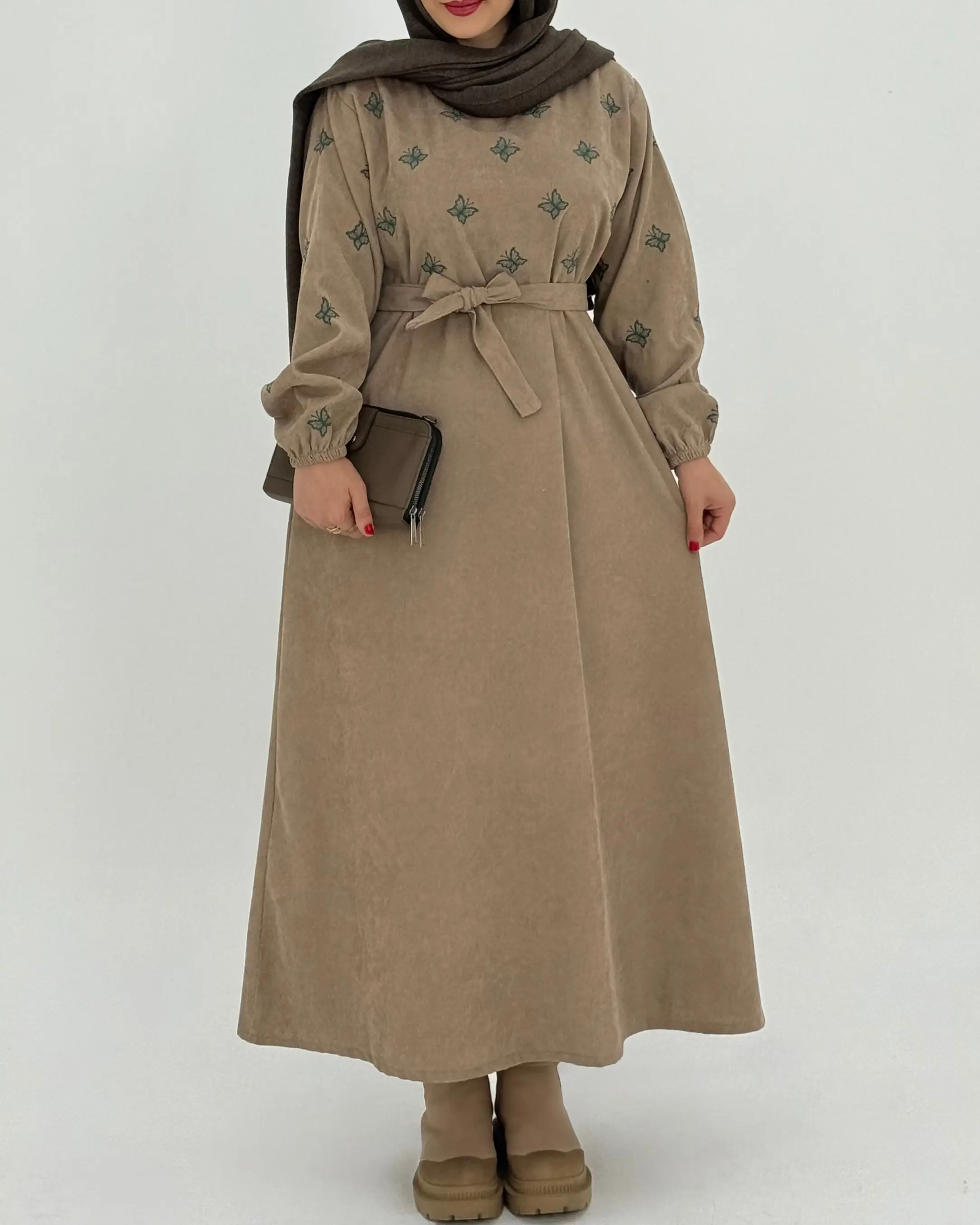 پیراهن مانتویی پروانه