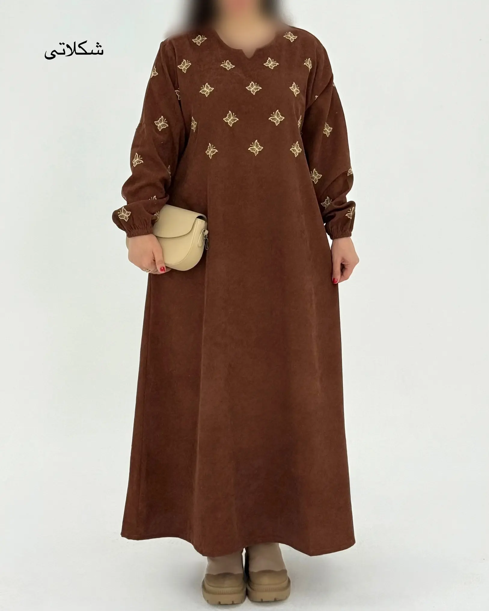 پیراهن مانتویی پروانه