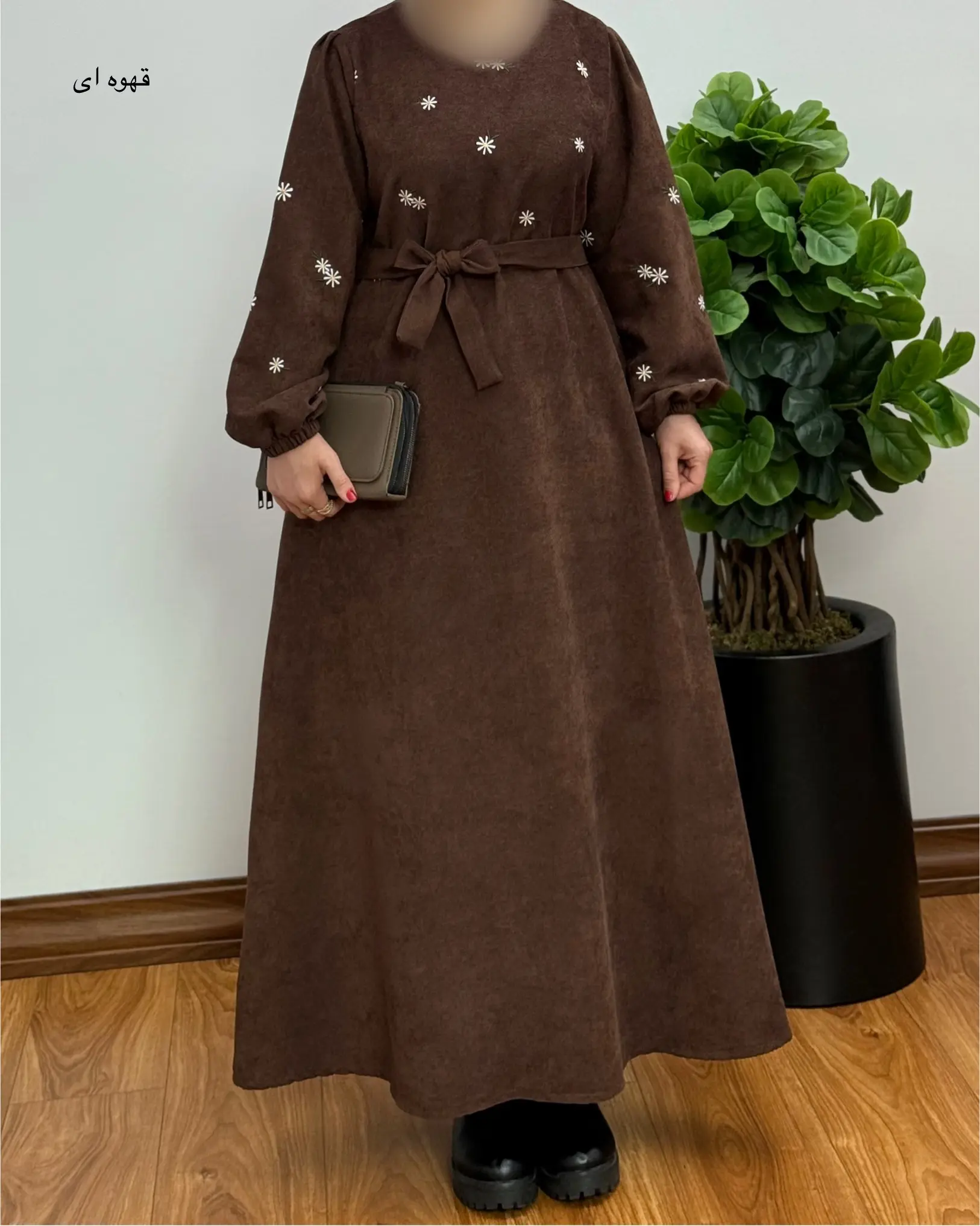 پیراهن مانتویی بابونه