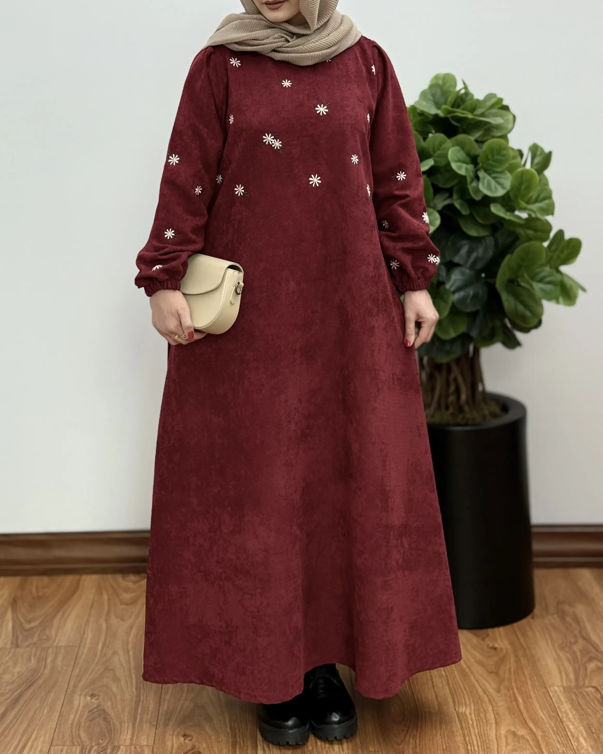 پیراهن مانتویی بابونه