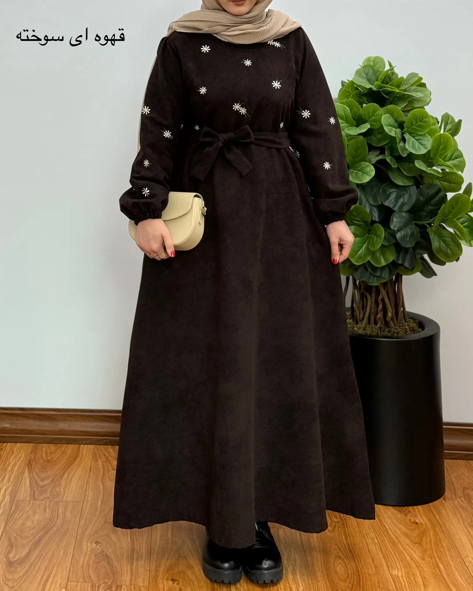 پیراهن مانتویی بابونه