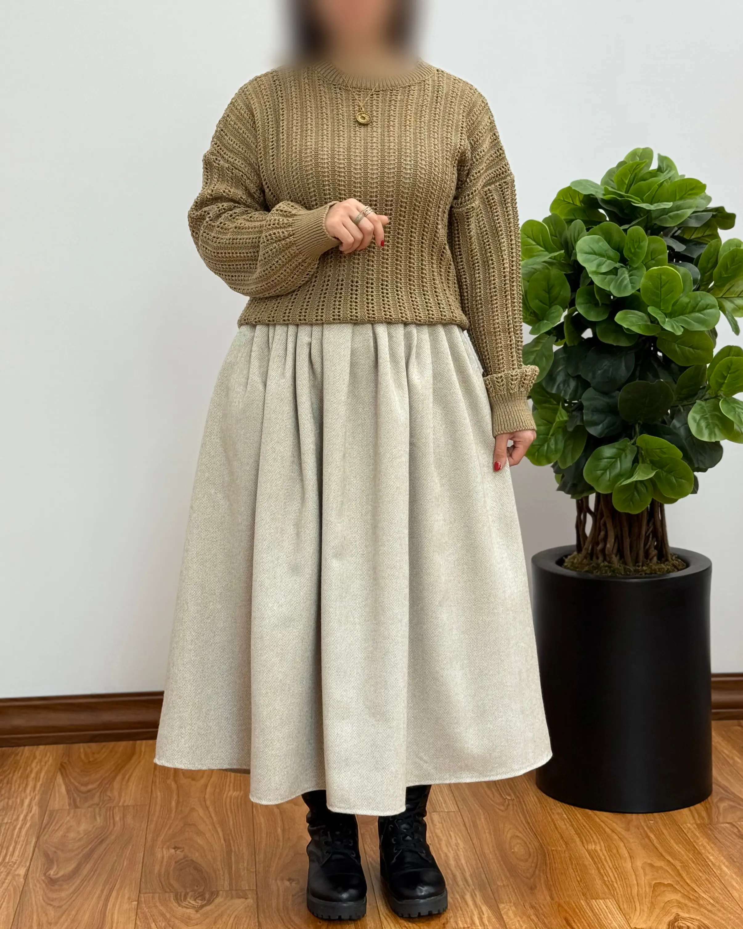 بافت یقه گرد