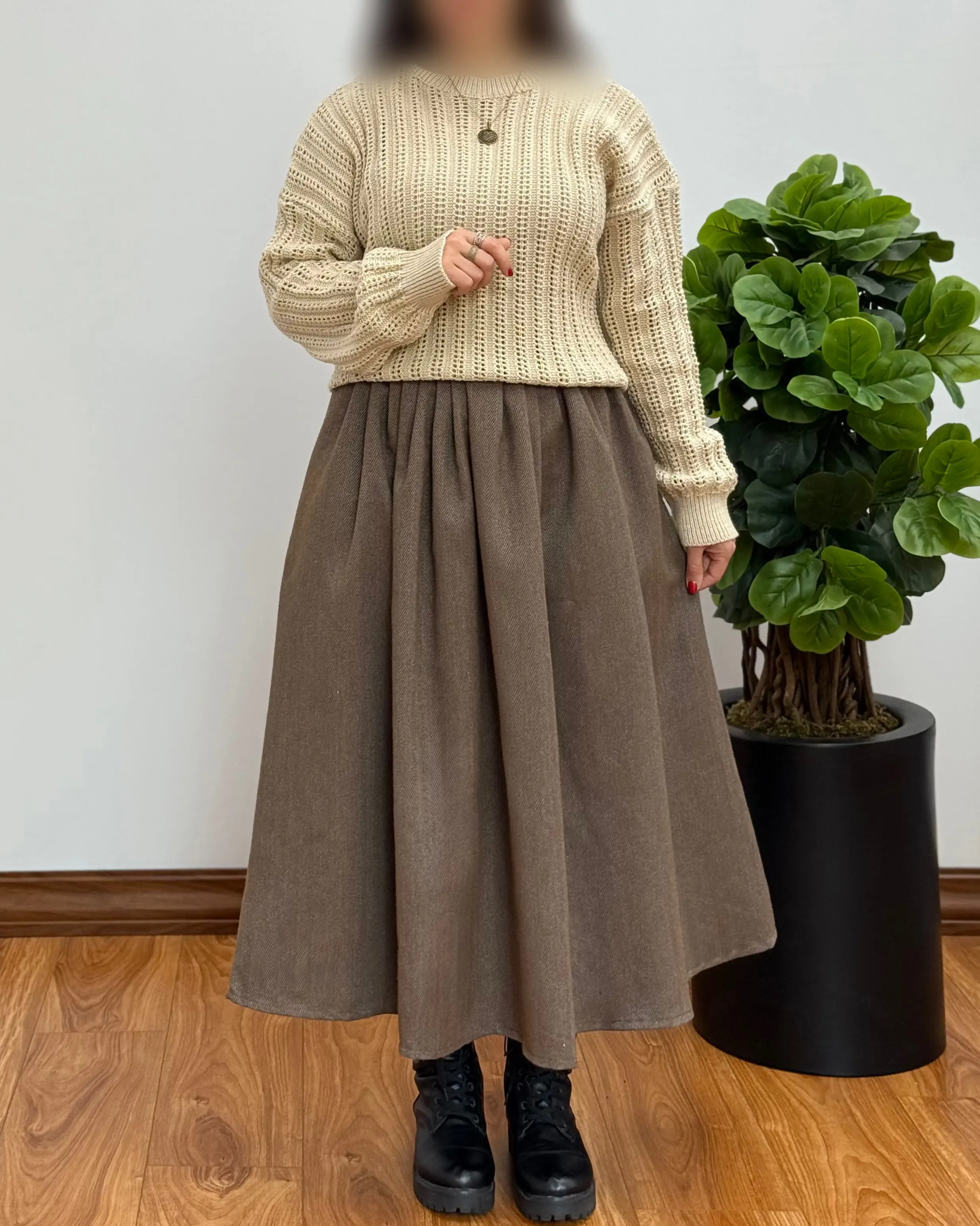 بافت یقه گرد