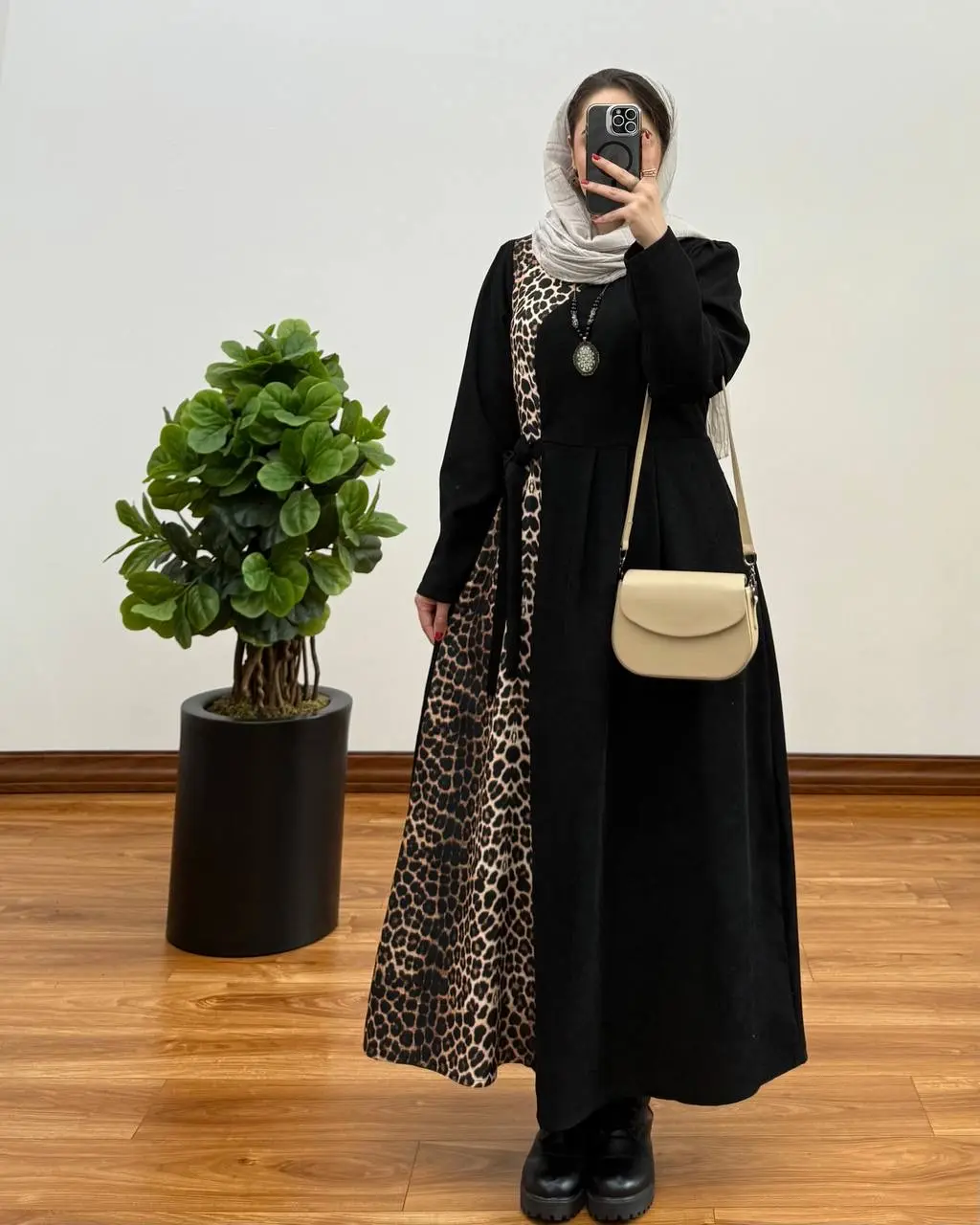 پیراهن مانتویی بهنوش ۱