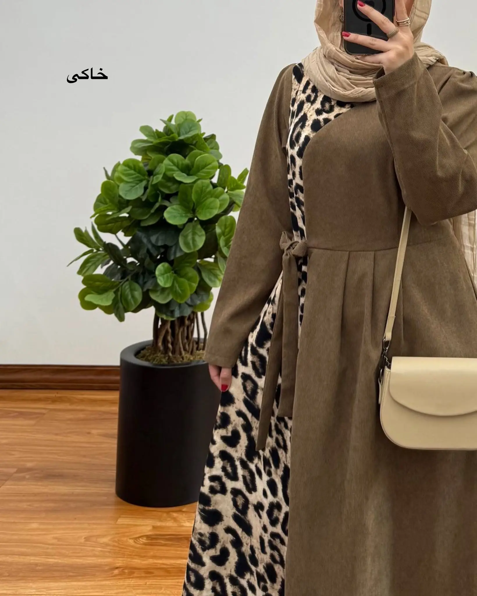 پیراهن مانتویی بهنوش ۱