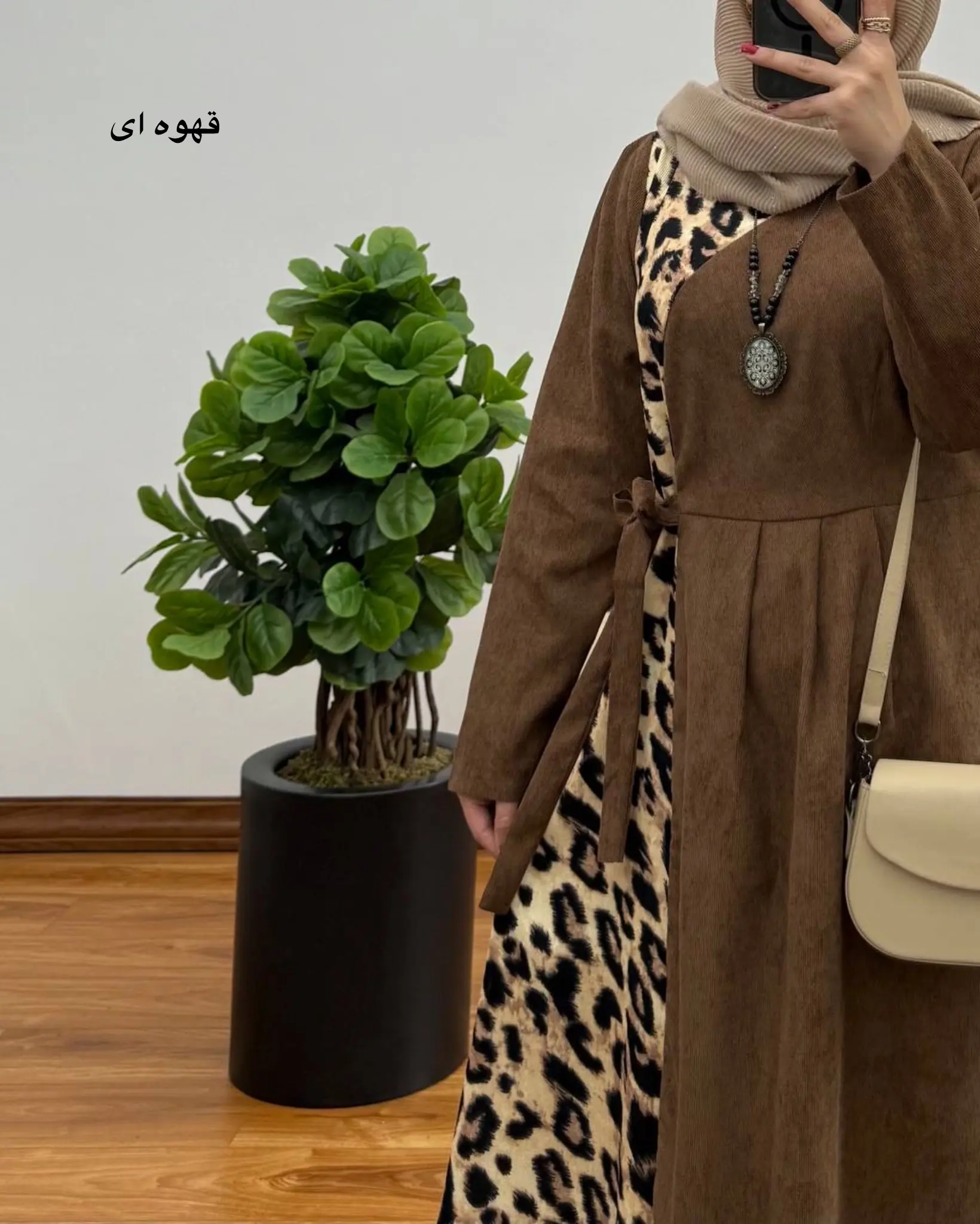 پیراهن مانتویی بهنوش ۱