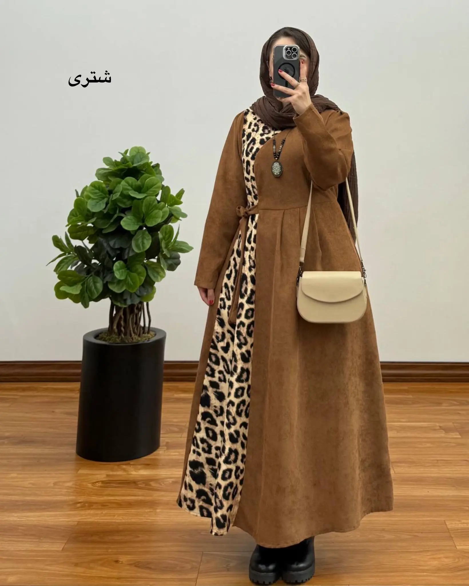 پیراهن مانتویی بهنوش ۱