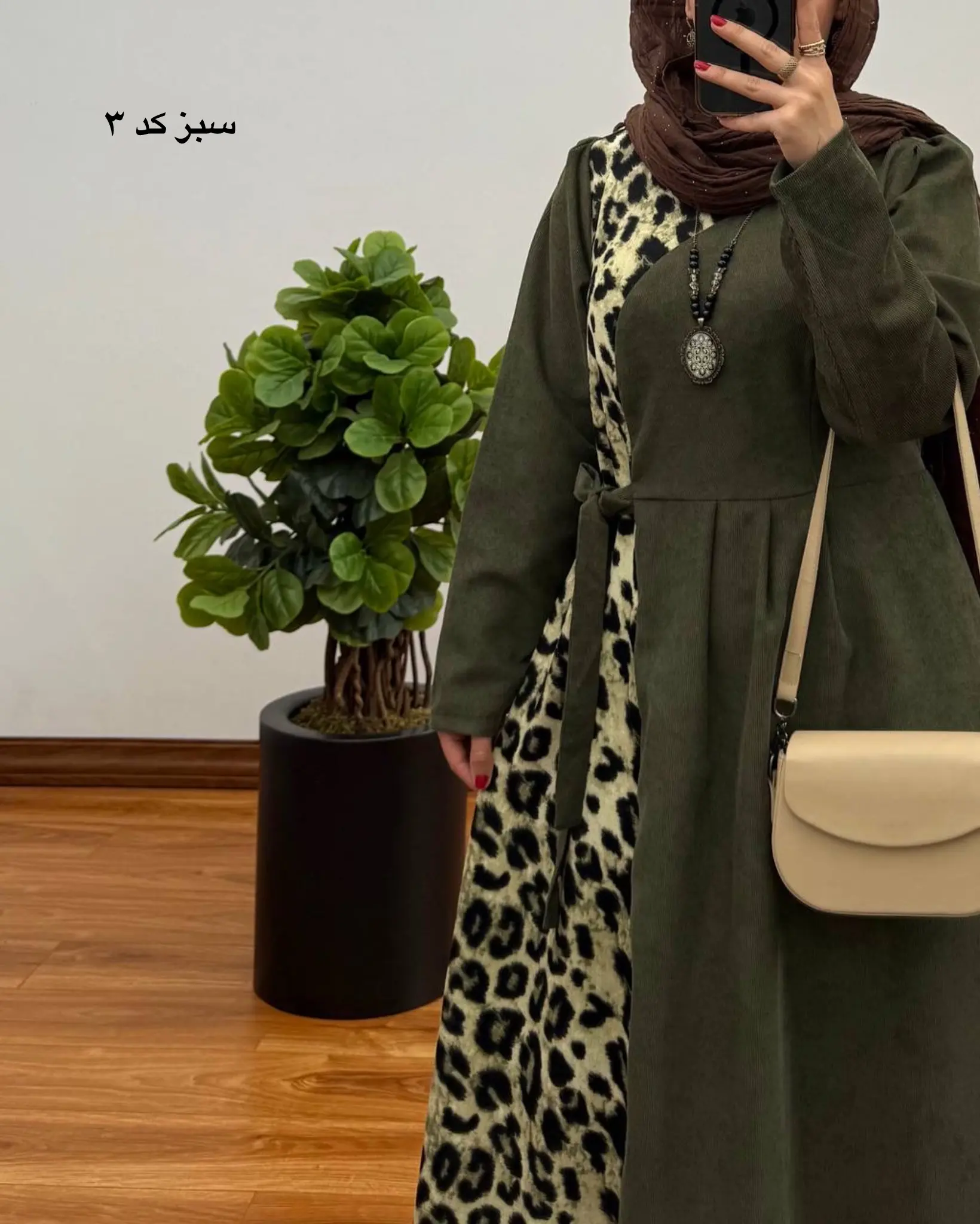 پیراهن مانتویی بهنوش ۱
